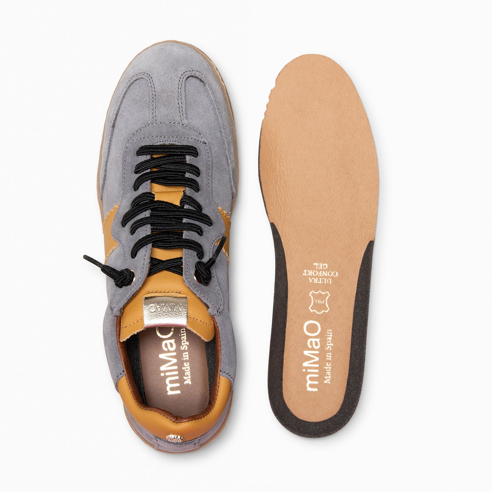 STÜDIO 01 - GREY Suede sneakers