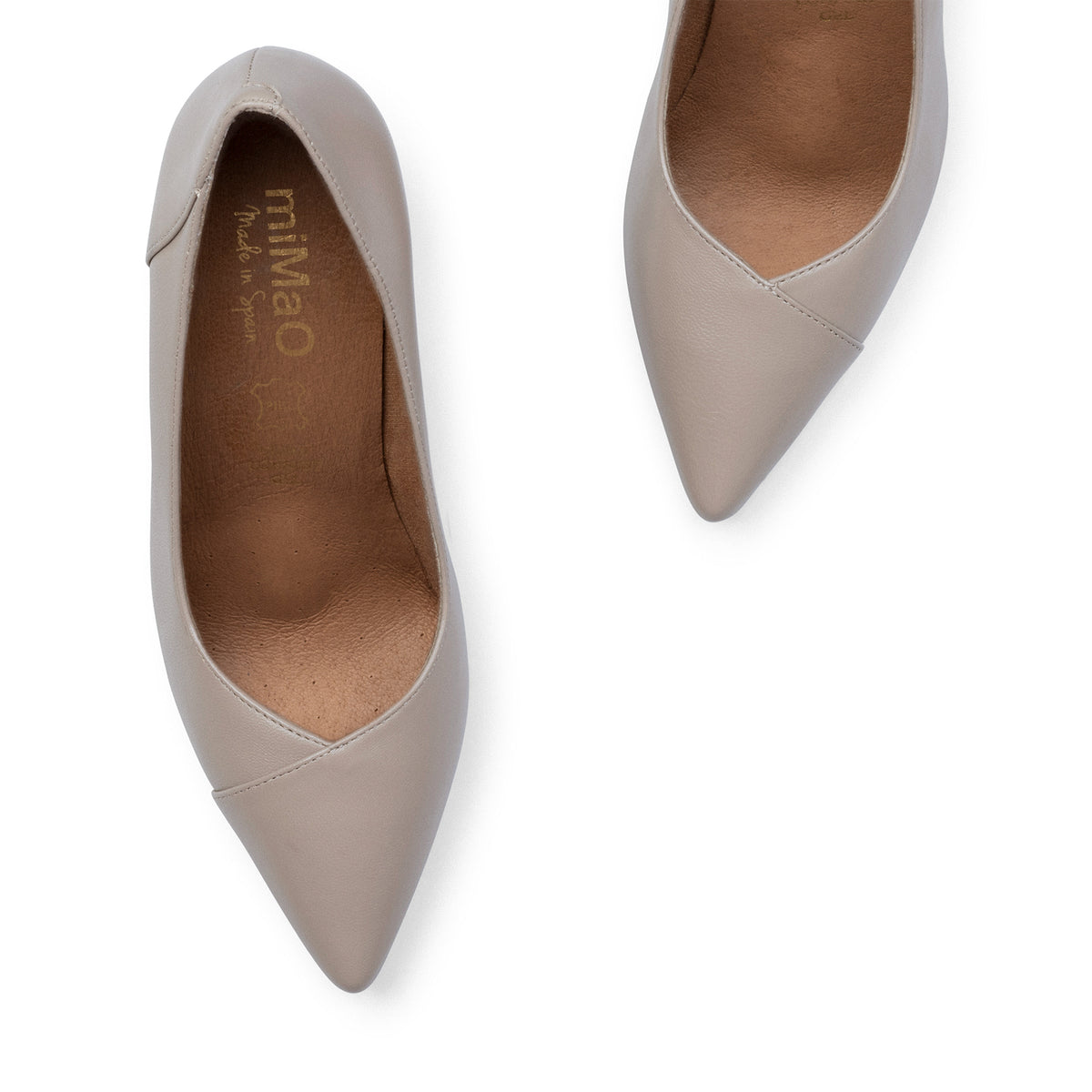 GLAM – Zapatos elegantes de tacón alto TAUPE