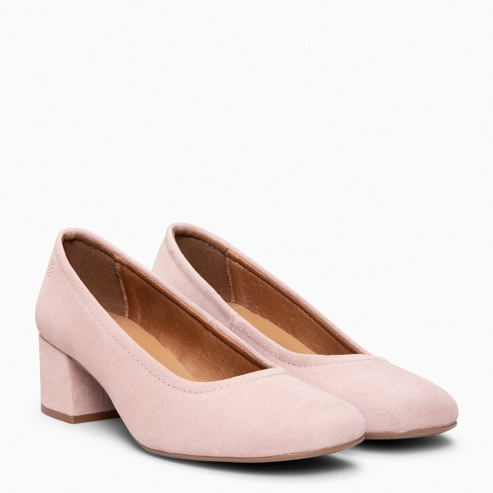 URBAN BARESOFT - Zapatos de salón de tacón ancho en ROSA