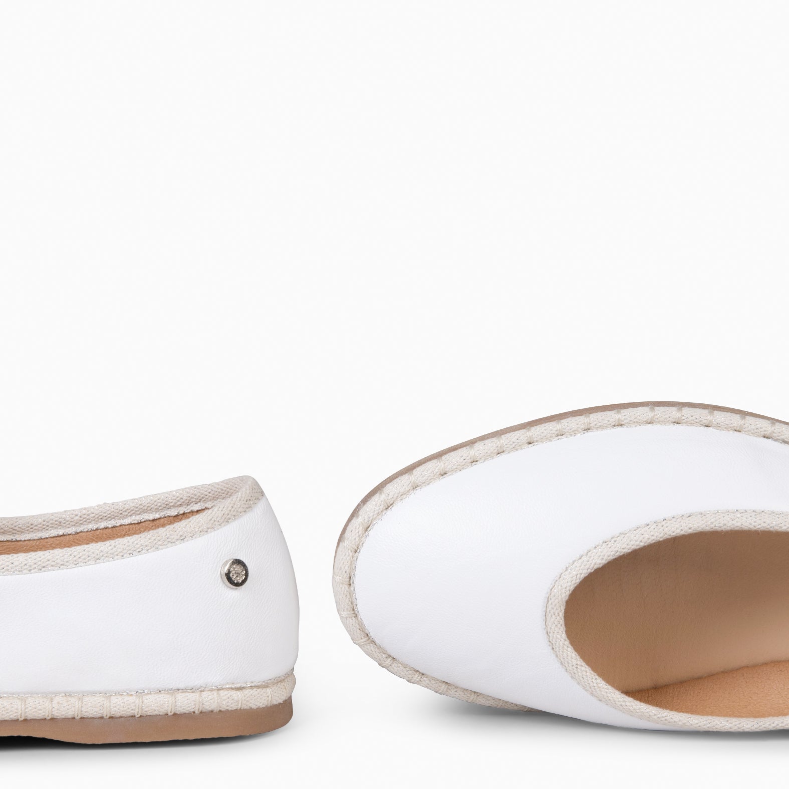 MARGARET - MERCEDITA PLANA CON TIRA BLANCO