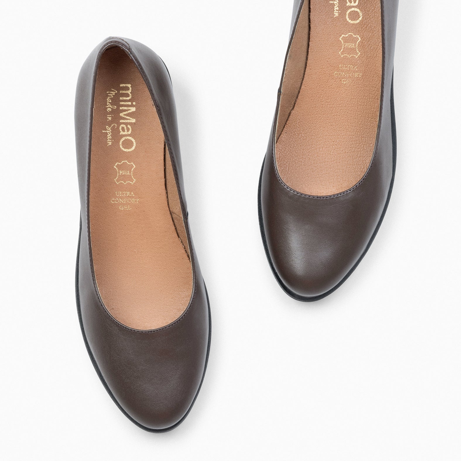IRIS - BROWN women’s wedge shoes