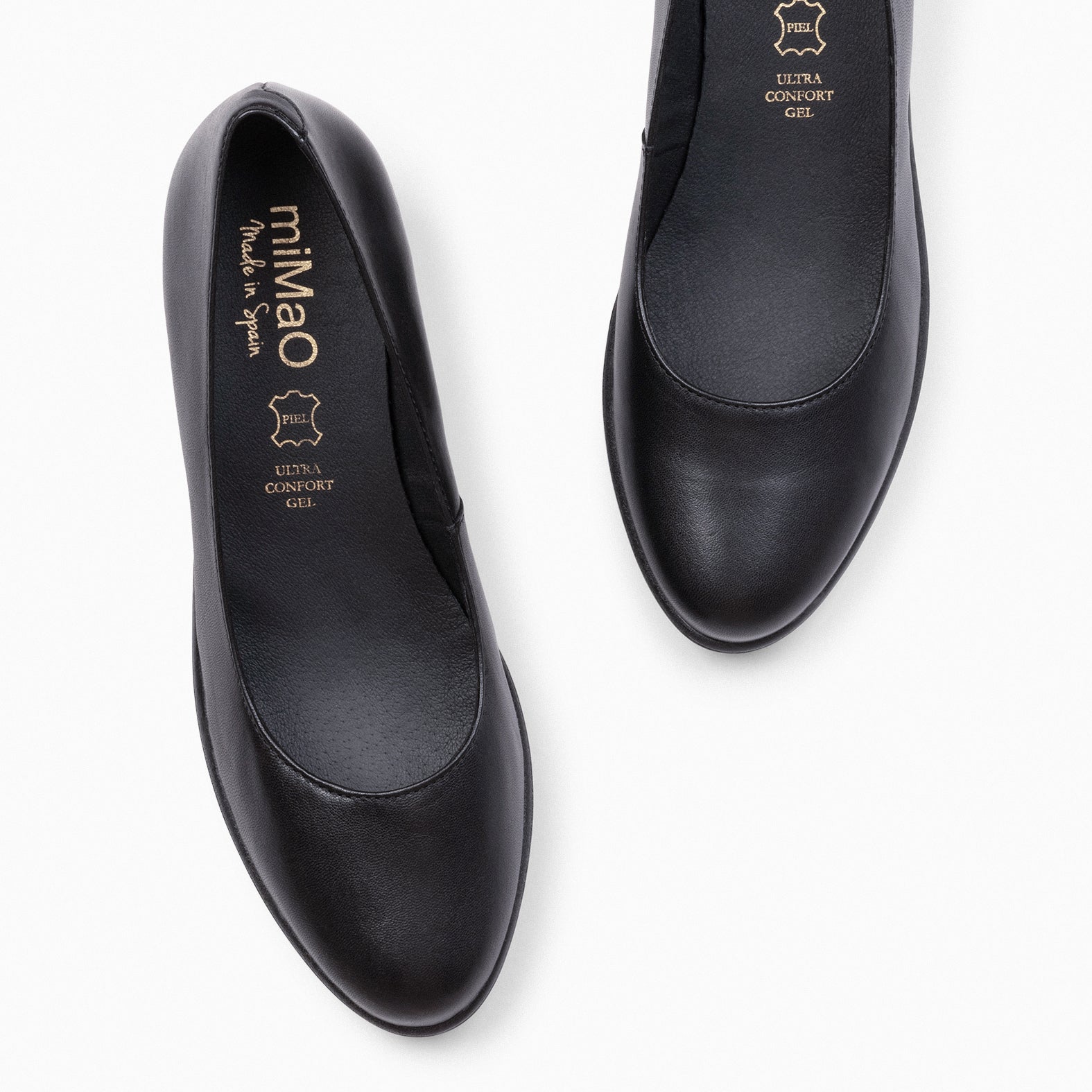IRIS - Zapatos de salón con cuña NEGRO