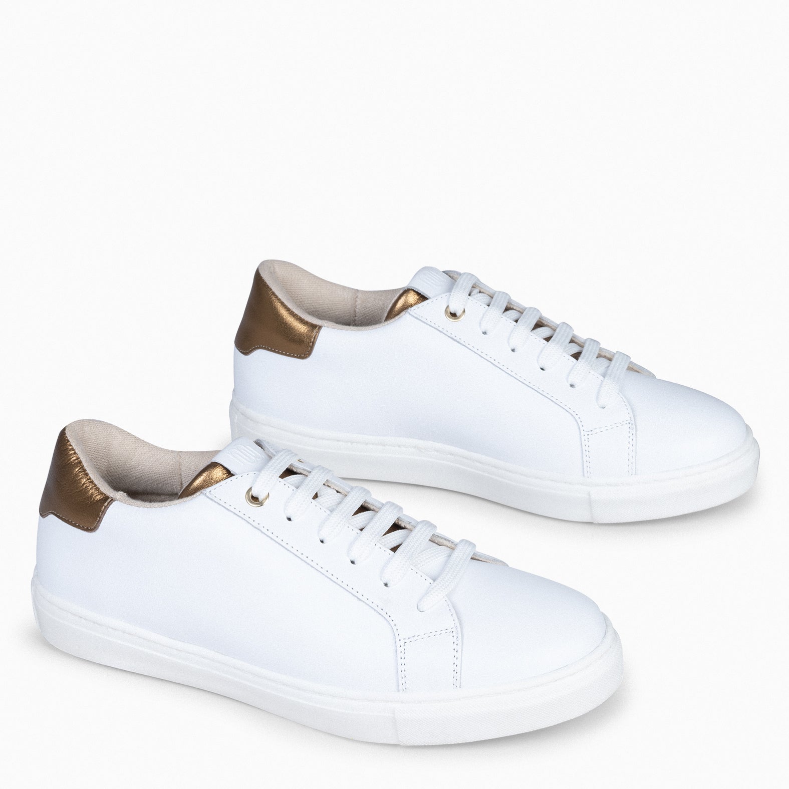 SNEAKER - Zapatillas Casual de Mujer BLANCO BRONCE