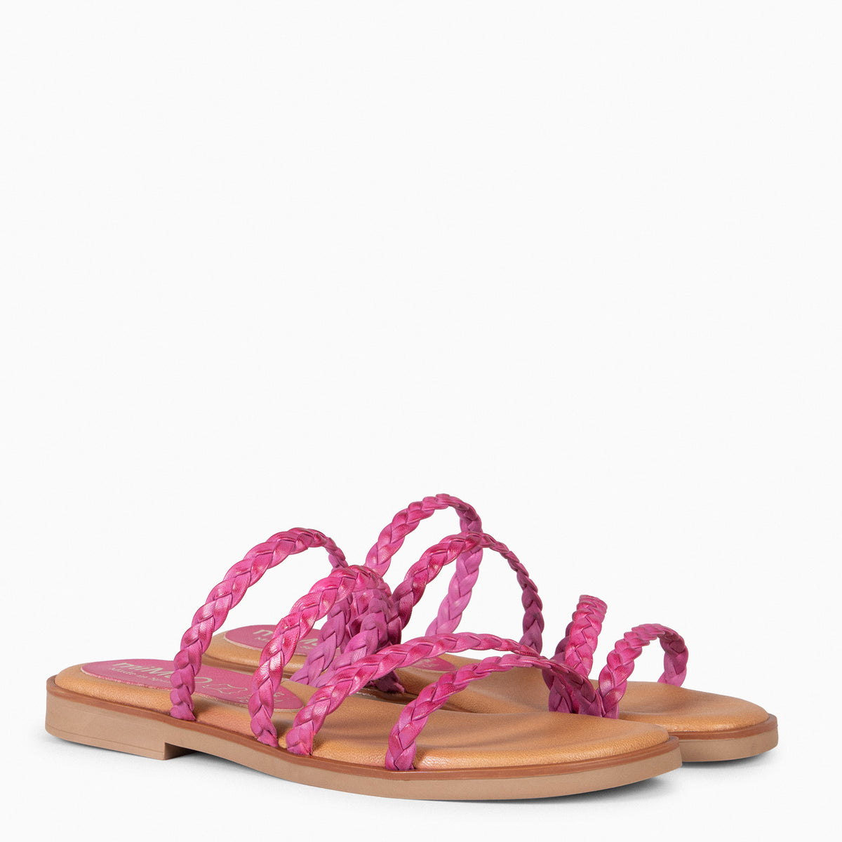 HIDRA – FUCSIA Braided Sandals