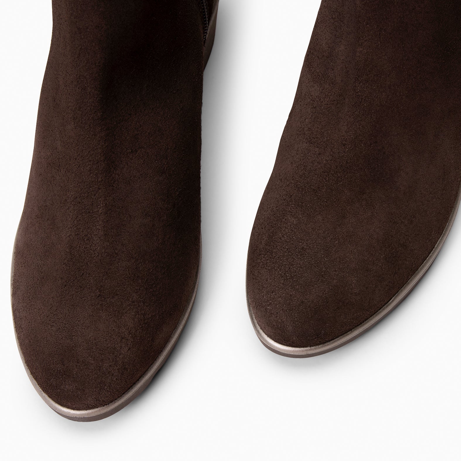 LULEA - BROWN Booties suede leather water-repellent
