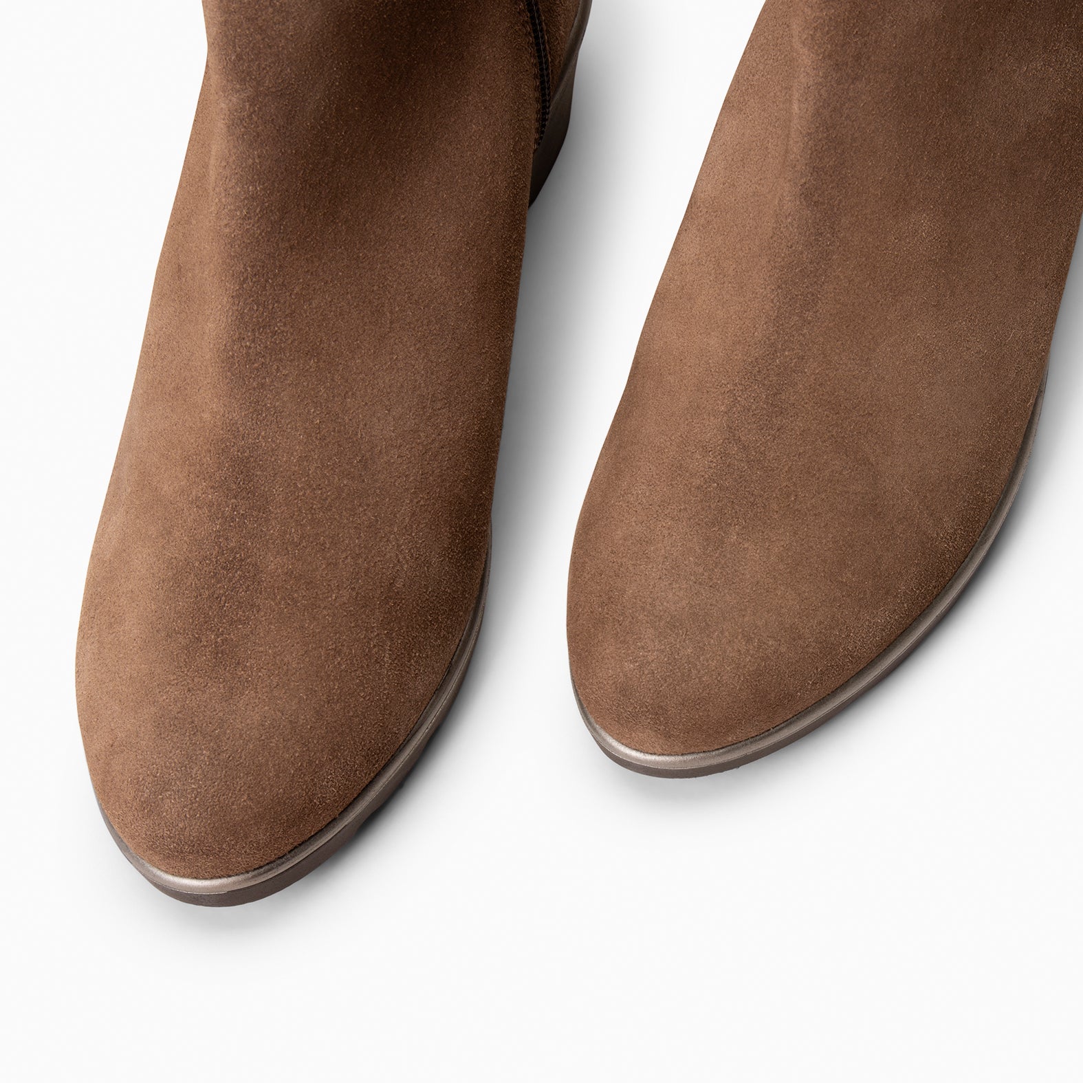 LULEA - Botín de serraje hidrófugo TAUPE