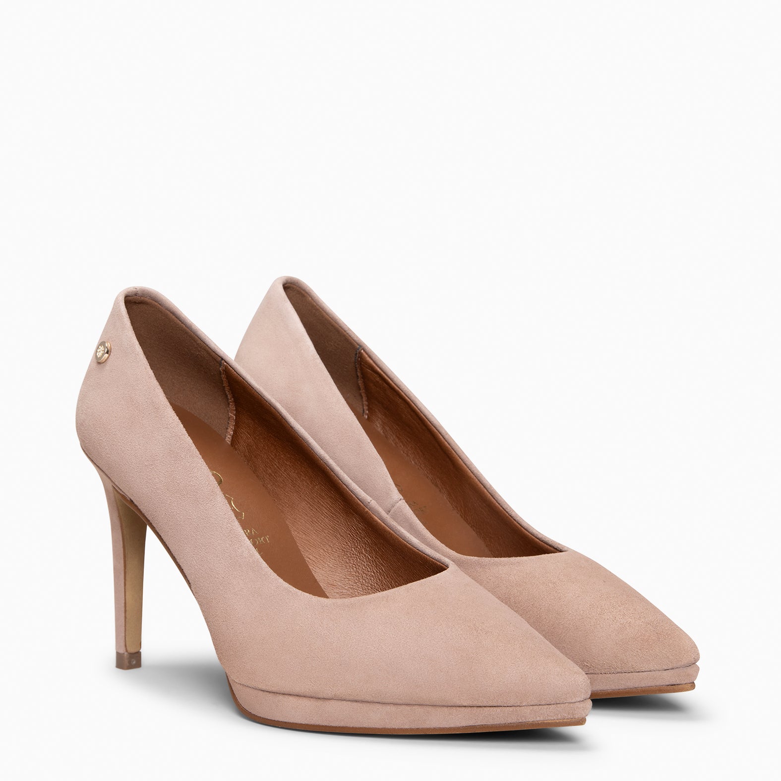 LAUREN - Escarpins à haut talon aiguille NUDE