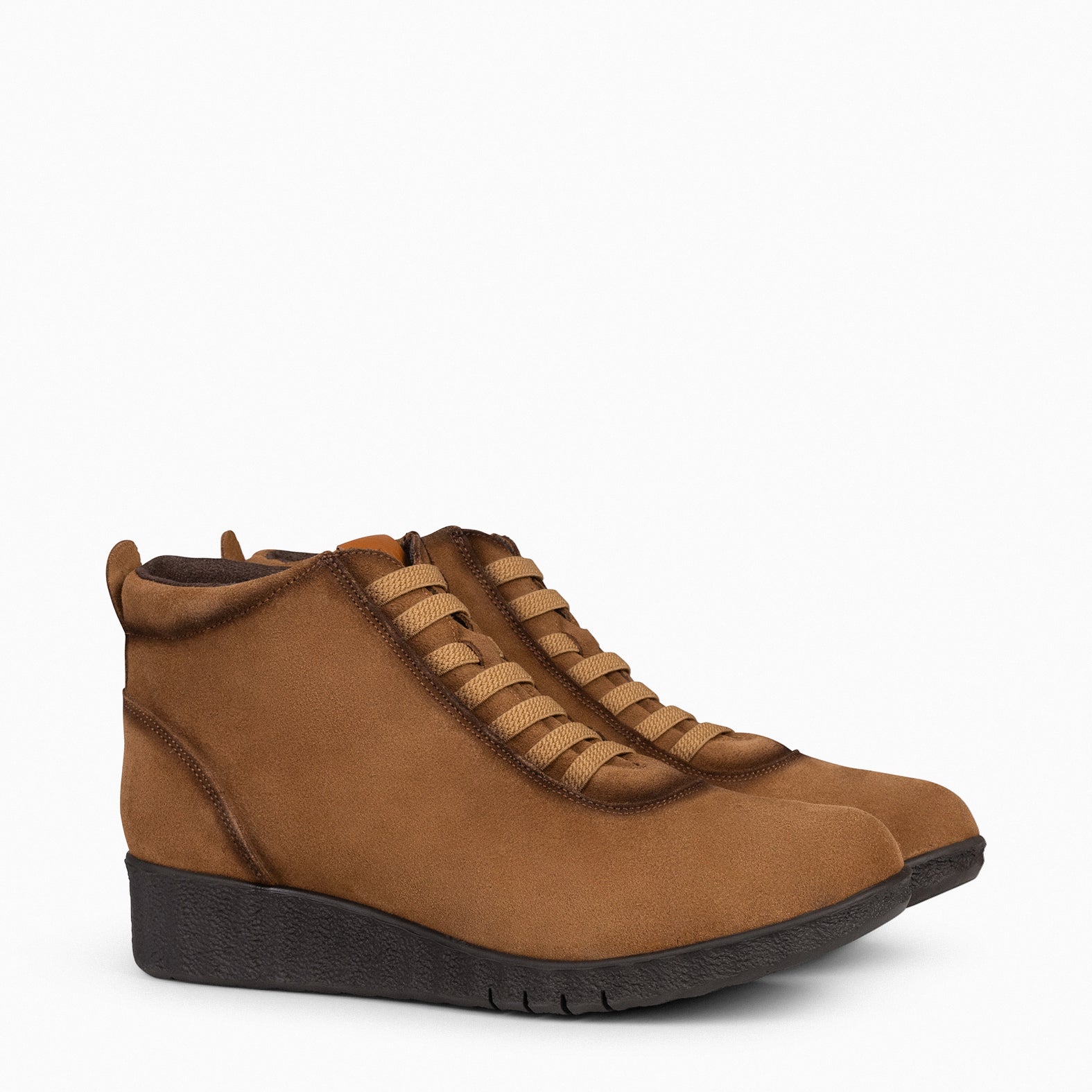 FLEXY - Zapatillas Abotinadas CAMEL