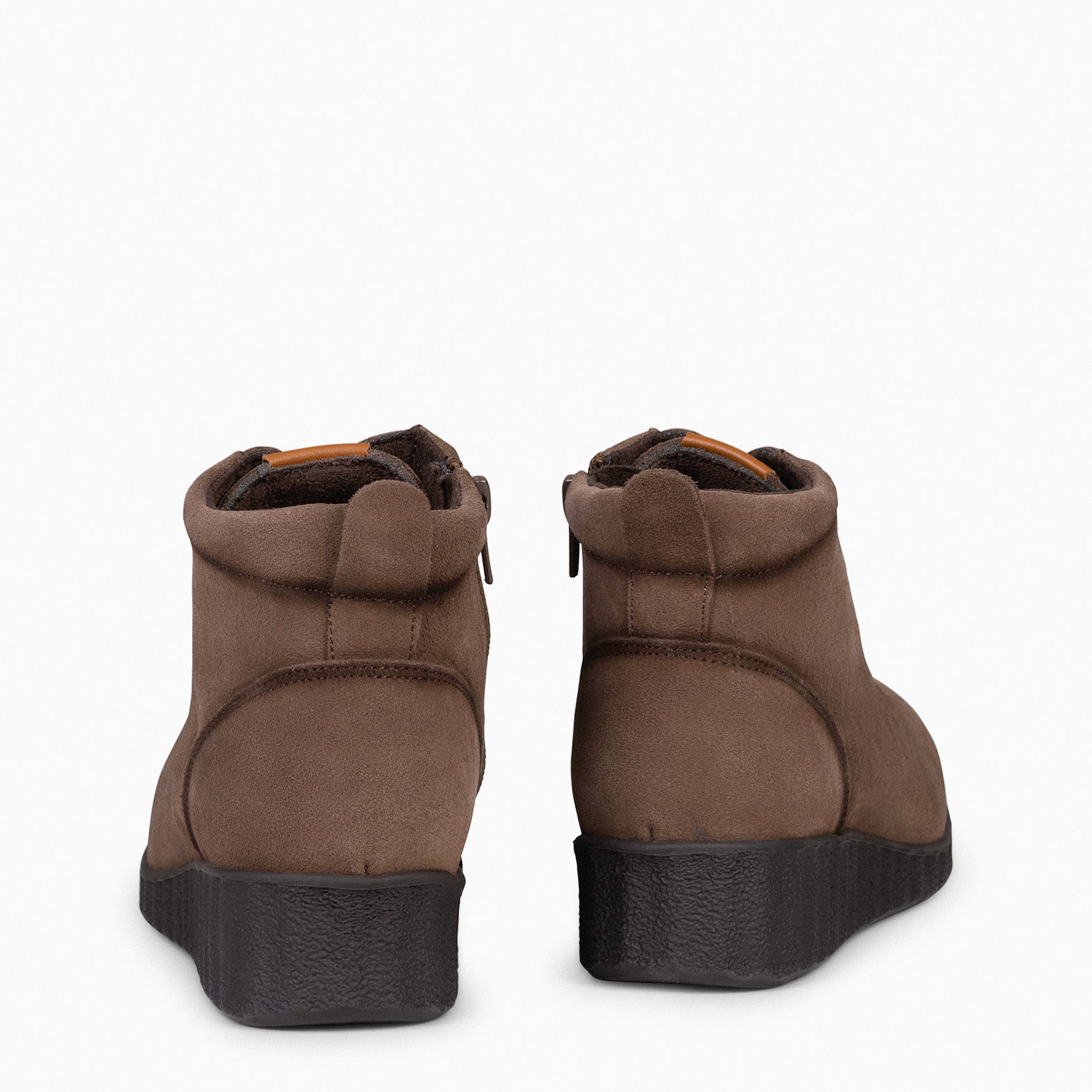 FLEXY - Zapatillas TAUPE abotinadas - miMaO ®