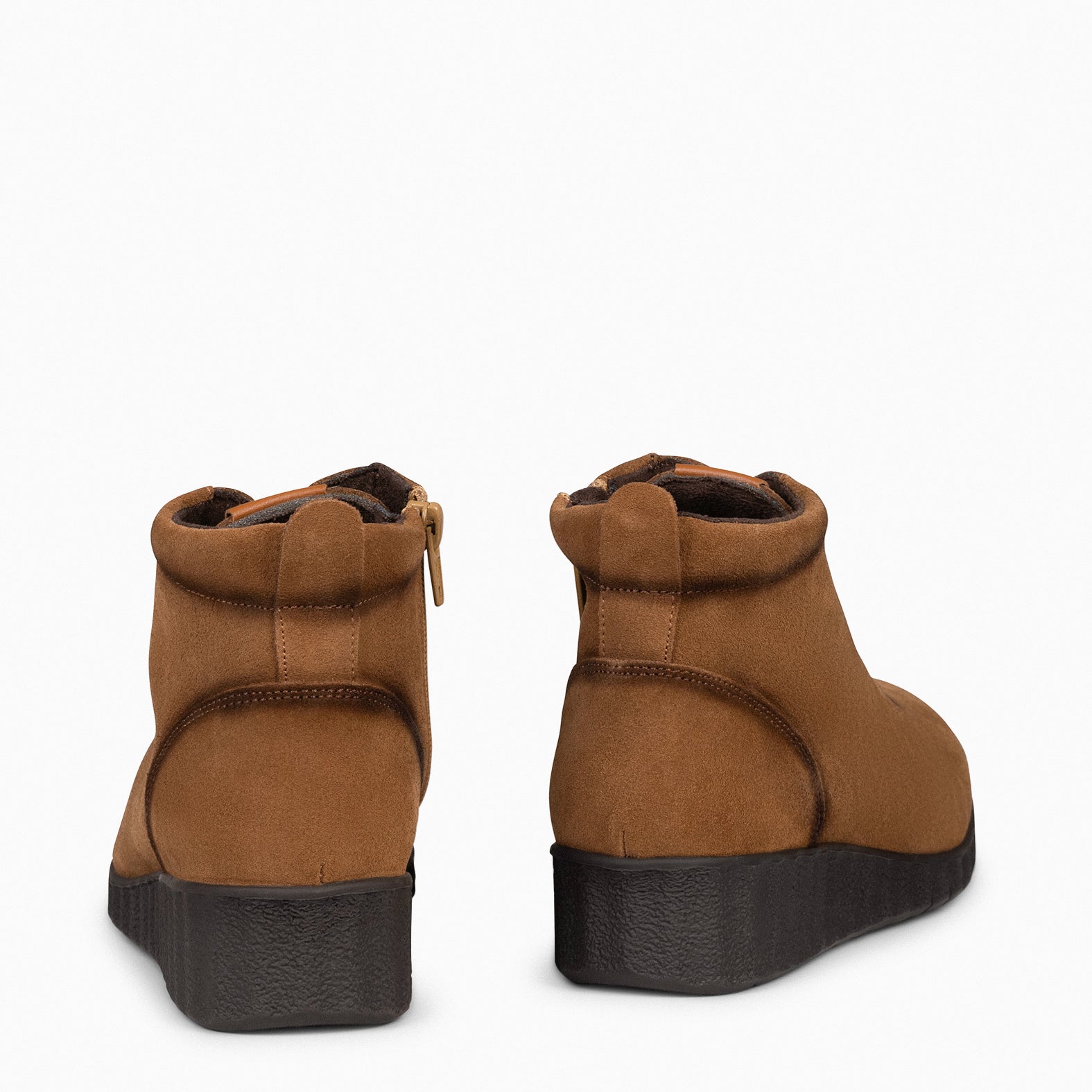 FLEXY - Zapatillas Abotinadas CAMEL