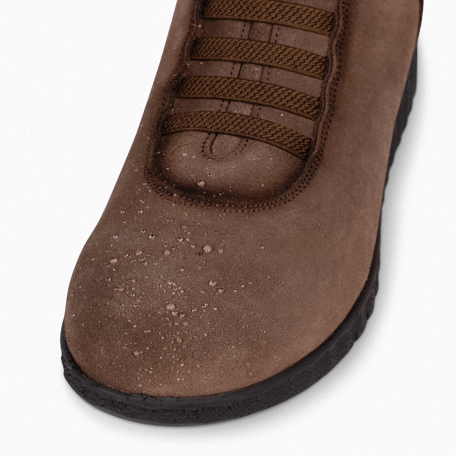 FLEXY - Zapatillas TAUPE abotinadas