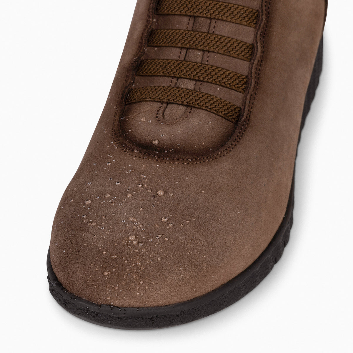 FLEXY - Zapatillas abotinadas TAUPE