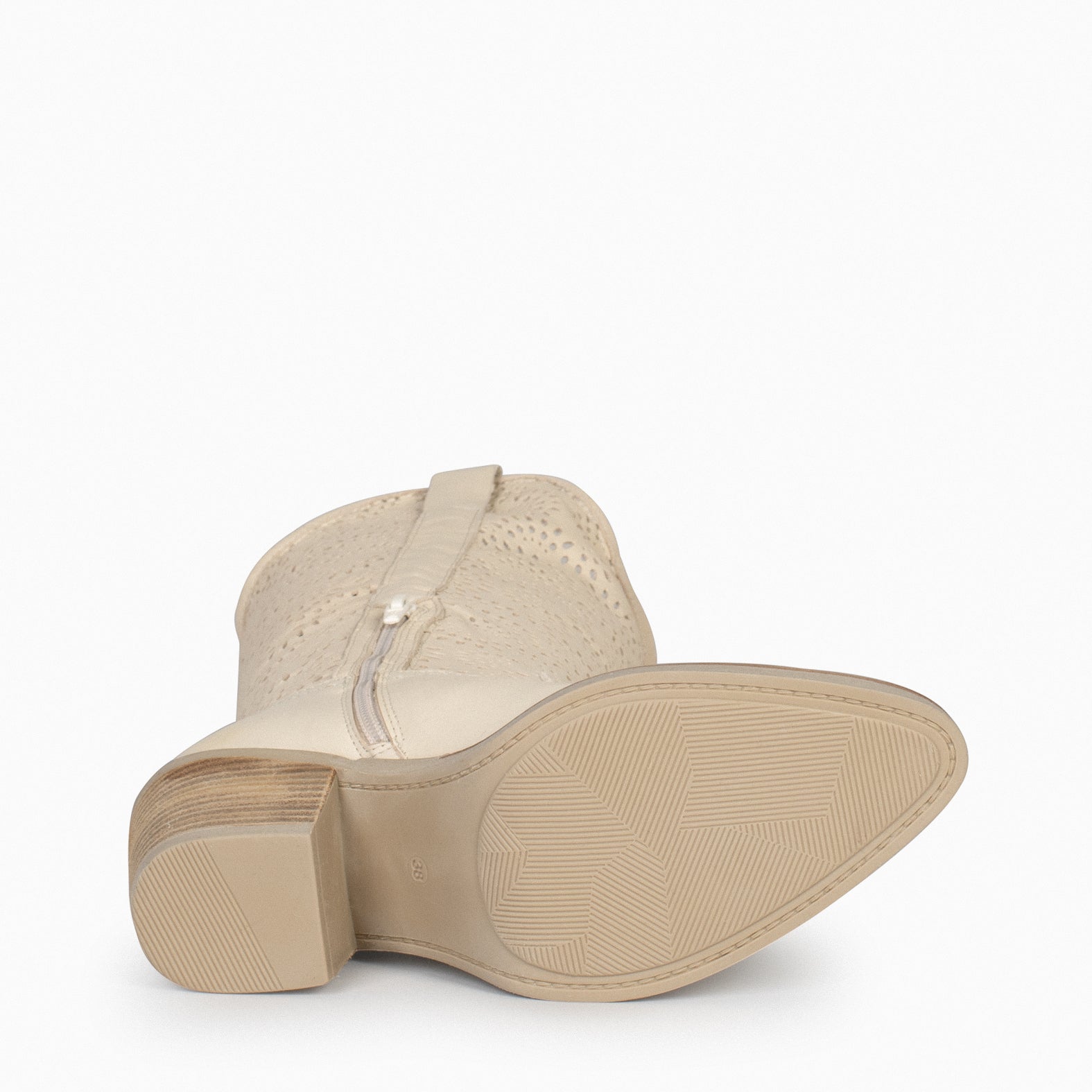 AUSTIN – Bottes cowboy BEIGE