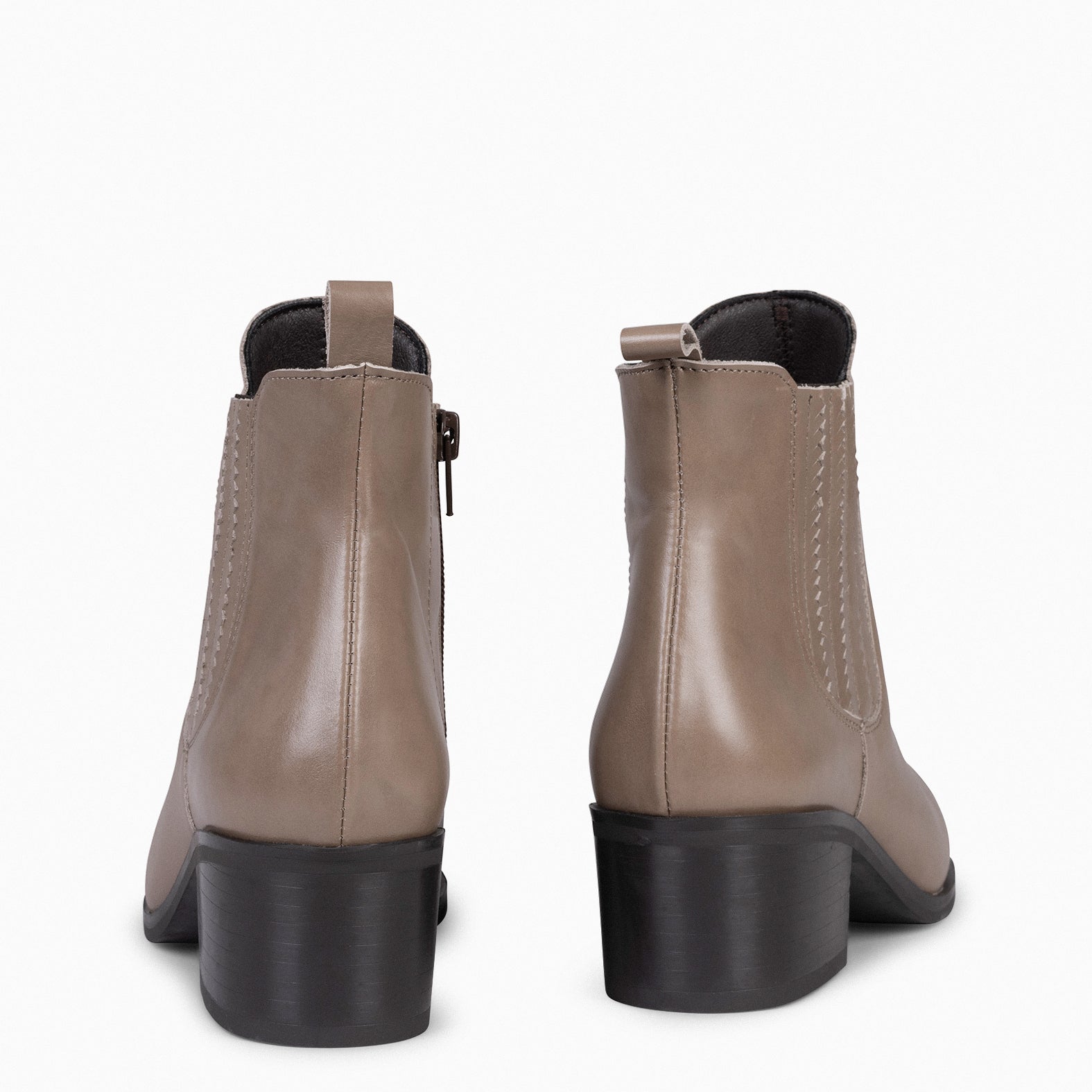 SHELLY - Botines camperos Mujer TAUPE