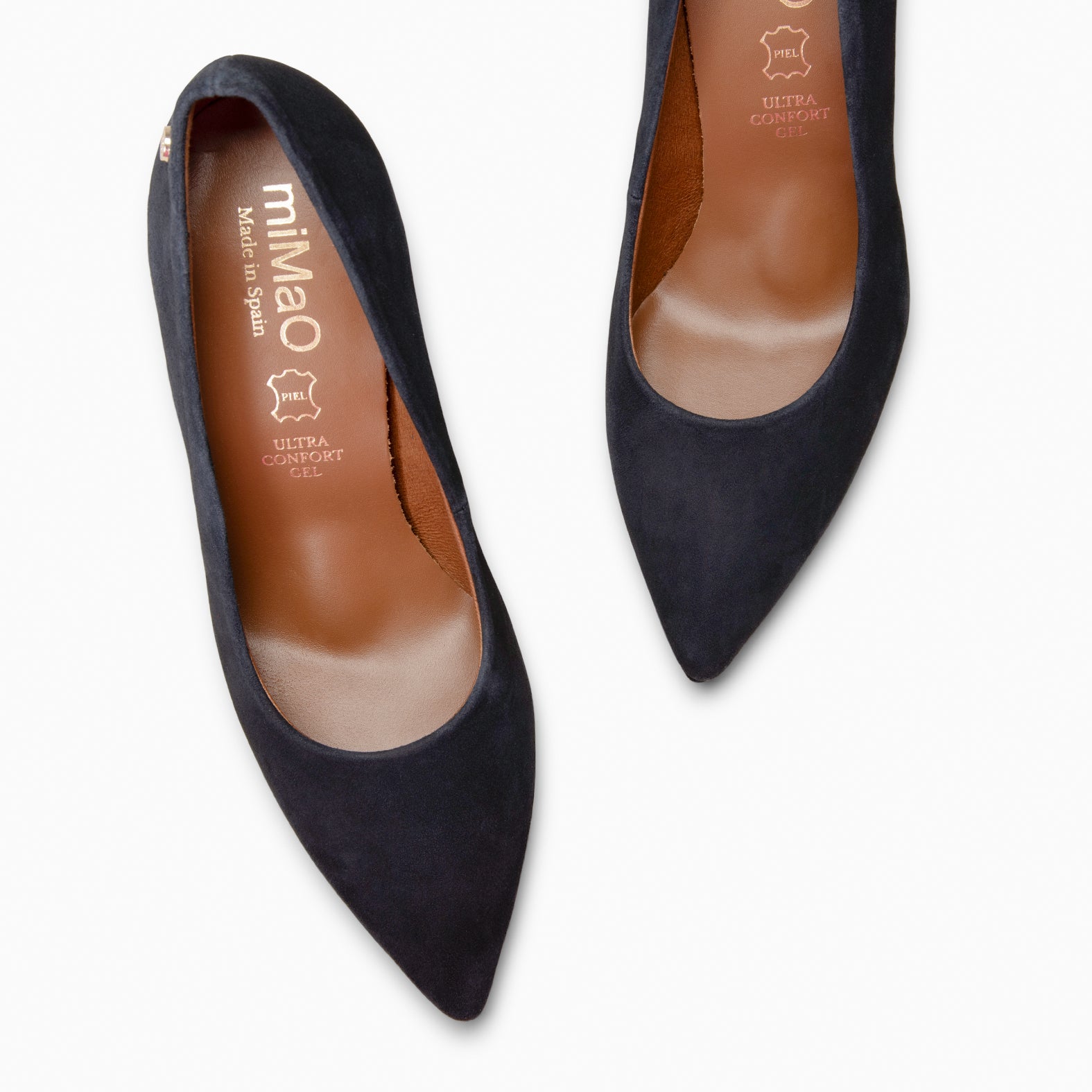 LAUREN - Escarpins à haut talon aiguille BLEU MARINE