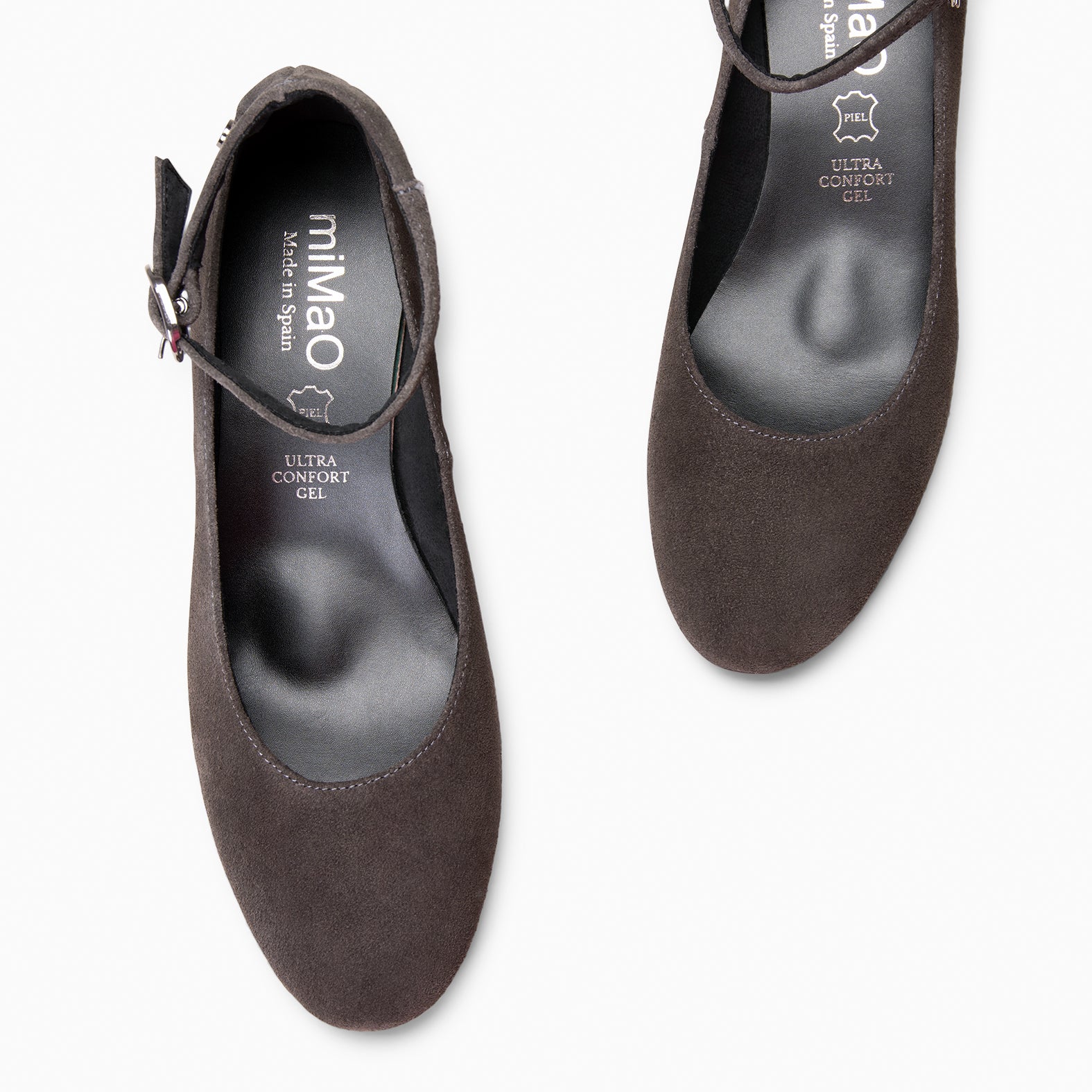 URBAN STAR - GREY mid heel shoe