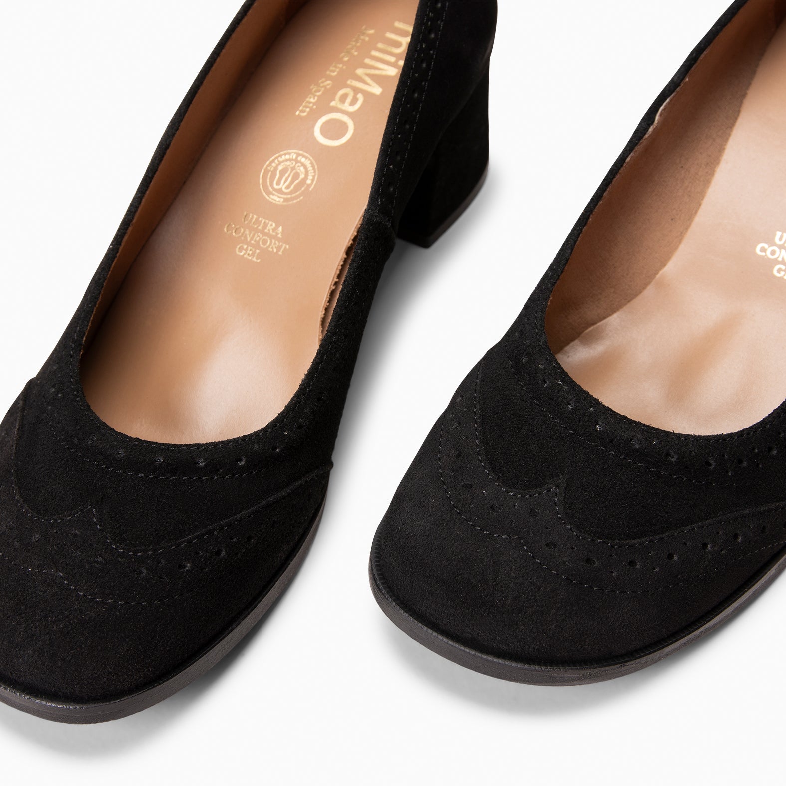 EDEN - Zapatos de tacón ancho baresoft NEGRO