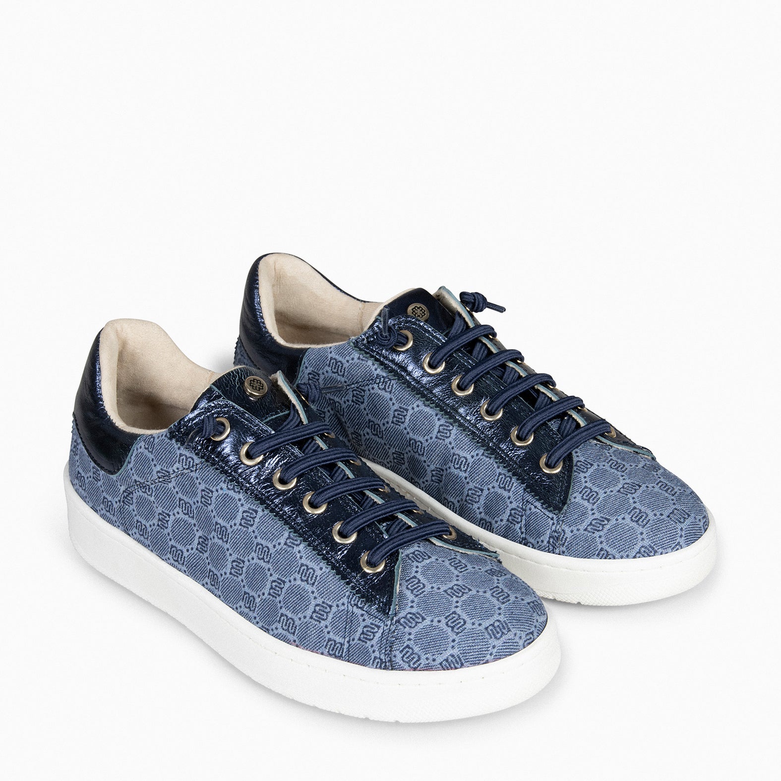 TOULOUSE - Zapatillas cordones elásticos JEANS