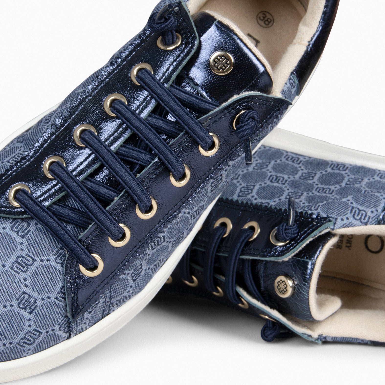 TOULOUSE - Zapatillas cordones elásticos JEANS