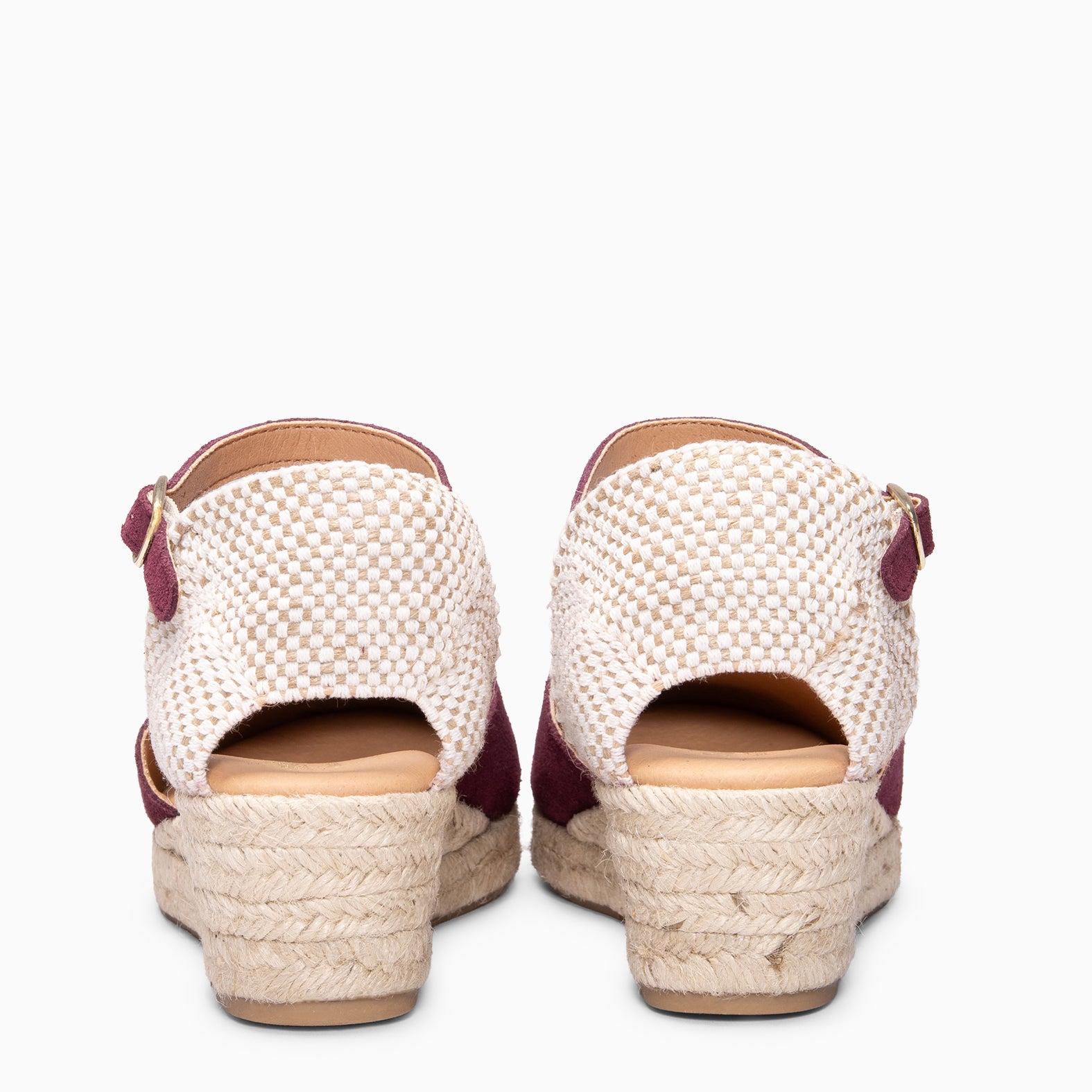 ICA - Espadrilles à petit talon BORDEAUX