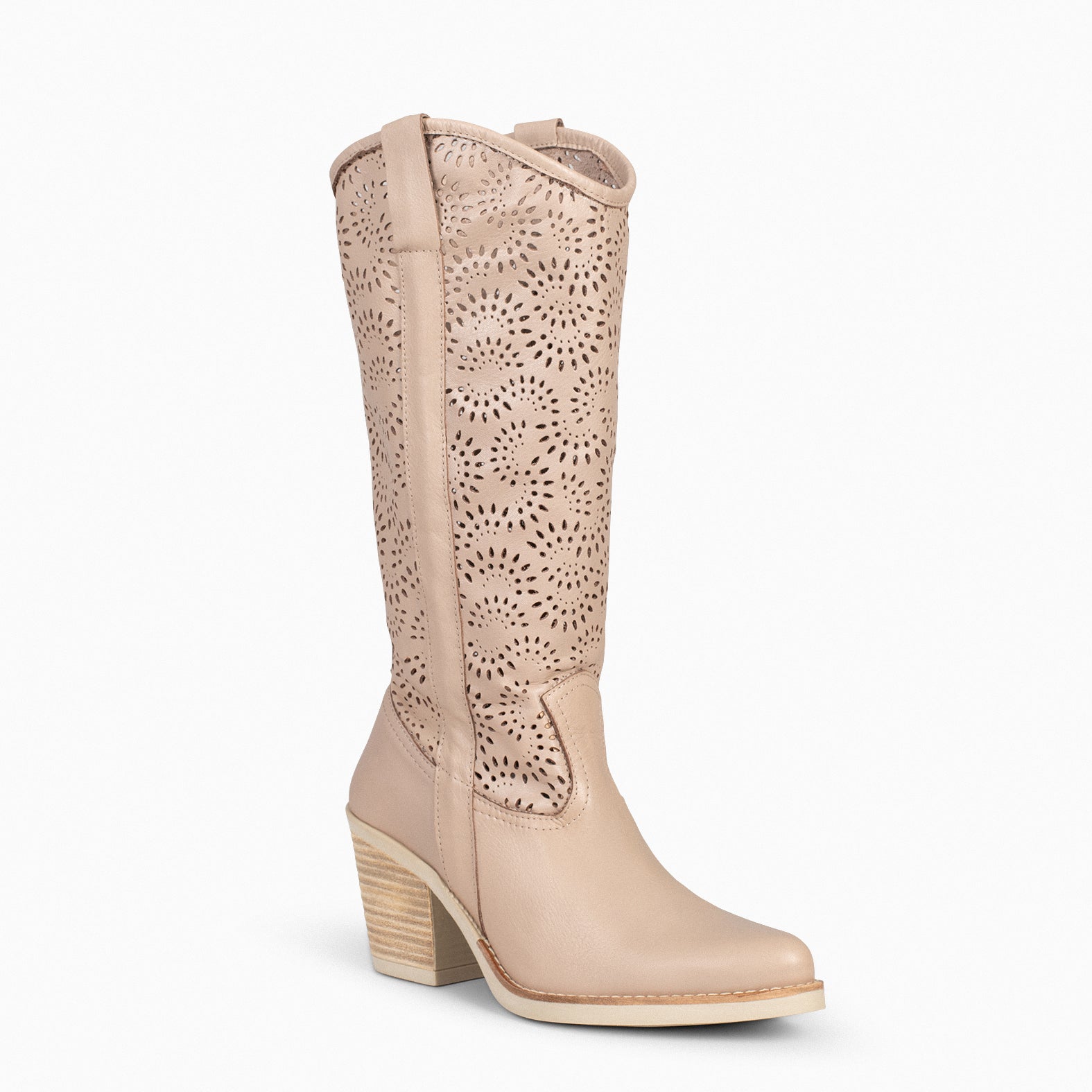 AUSTIN – TAUPE summer cowboy boot miMaO ® - Main Image