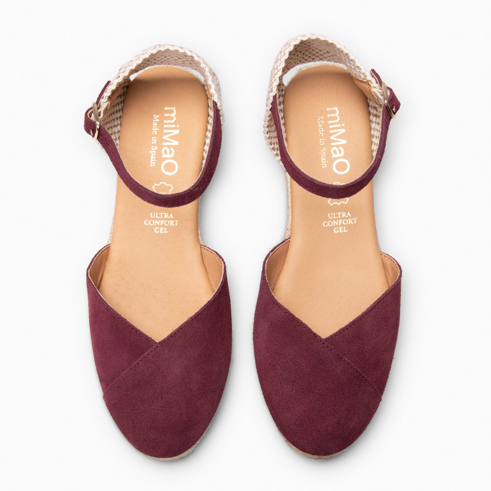 ICA - Espadrilles à petit talon BORDEAUX