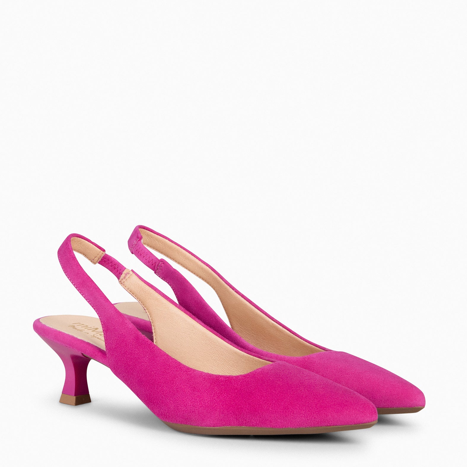 KITTEN – FUCHSIA low heel slingback
