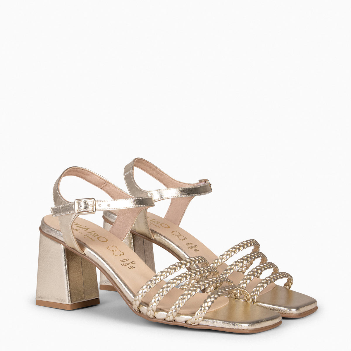 TINA – GOLDEN ELEGANT SANDAL
