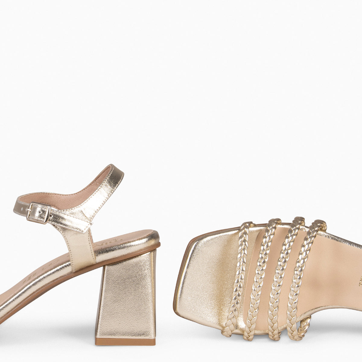 TINA – GOLDEN ELEGANT SANDAL
