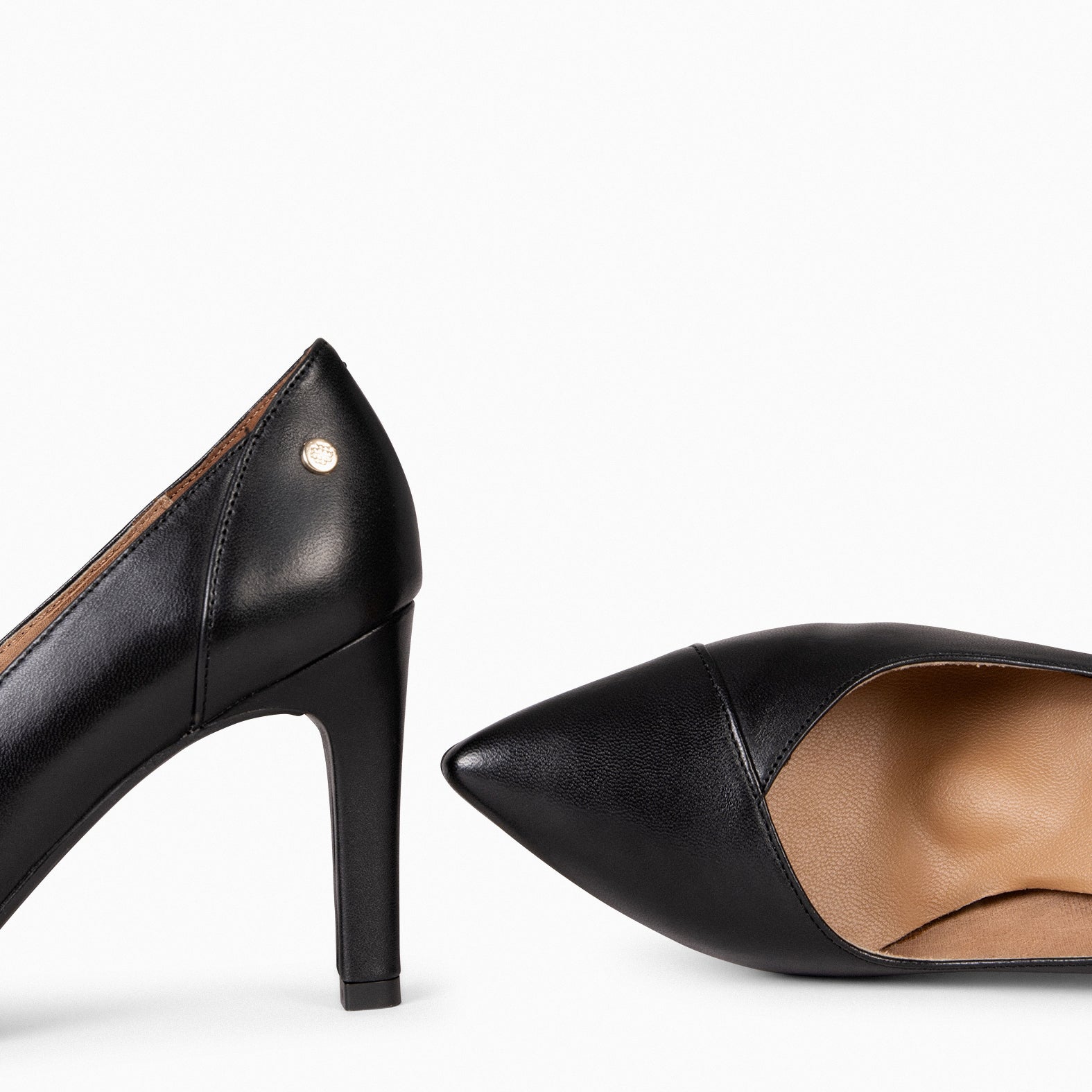 GLAM – Zapatos elegantes de tacón alto NEGRO - miMaO ®