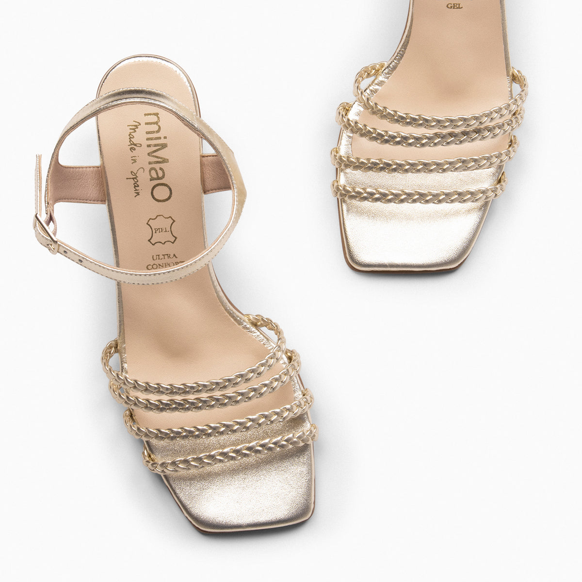 TINA – GOLDEN ELEGANT SANDAL
