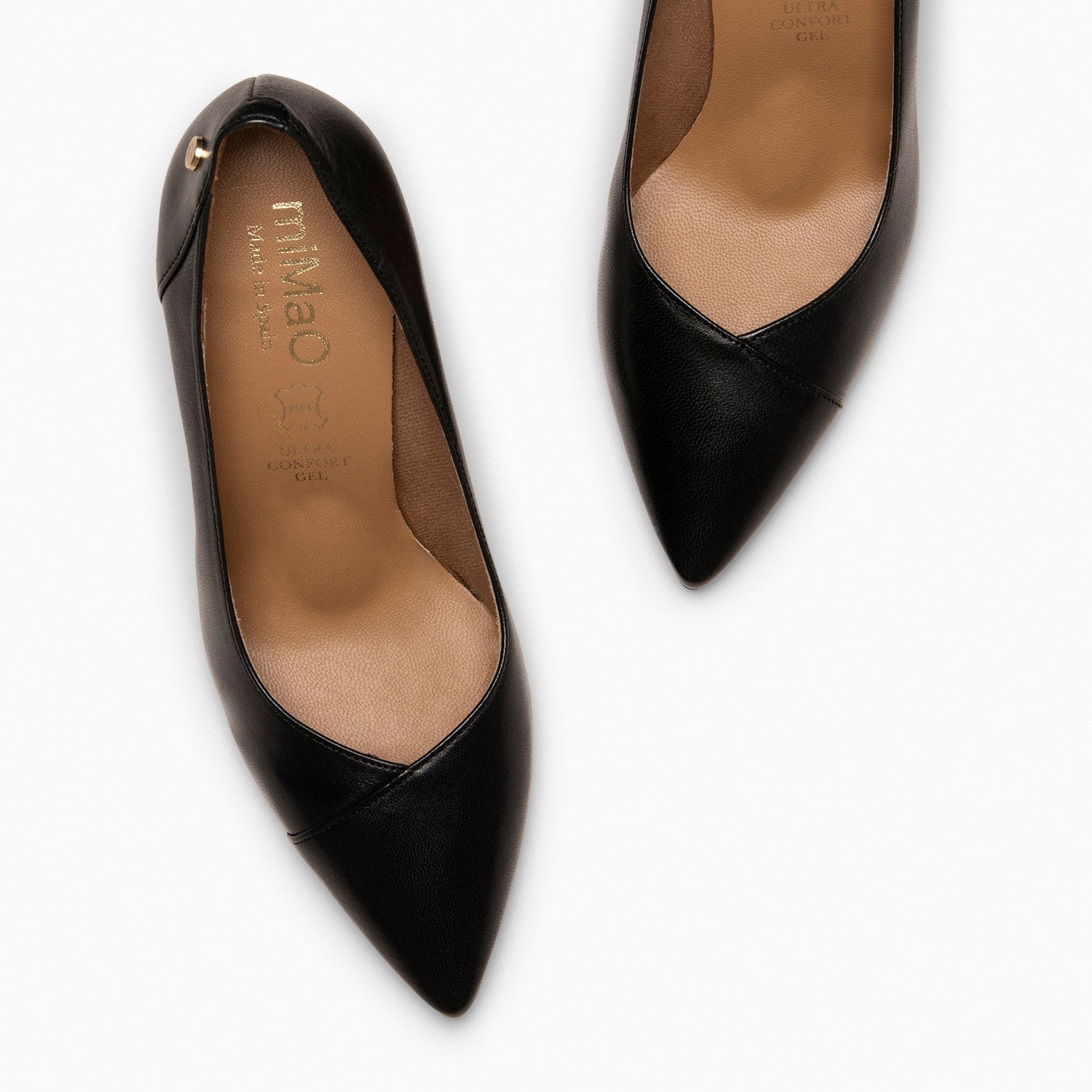 GLAM – Zapatos elegantes de tacón alto NEGRO - miMaO ®