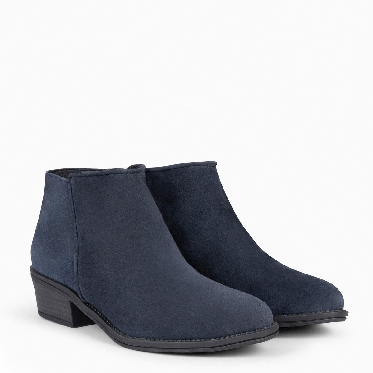 BALTIMOR - NAVY water-repellent booties