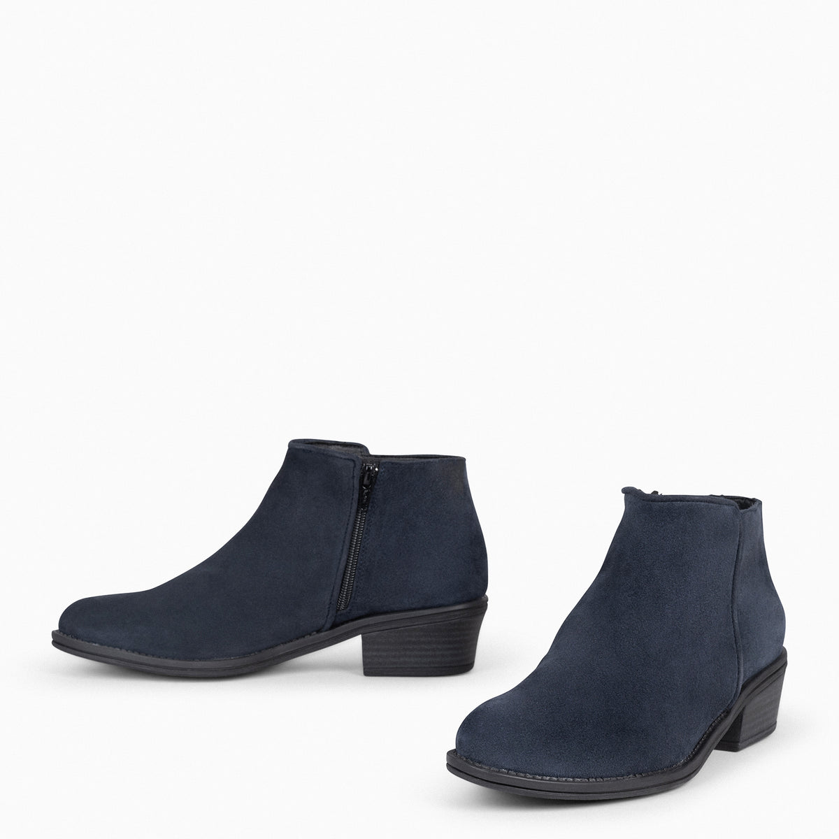 BALTIMOR - NAVY water-repellent booties