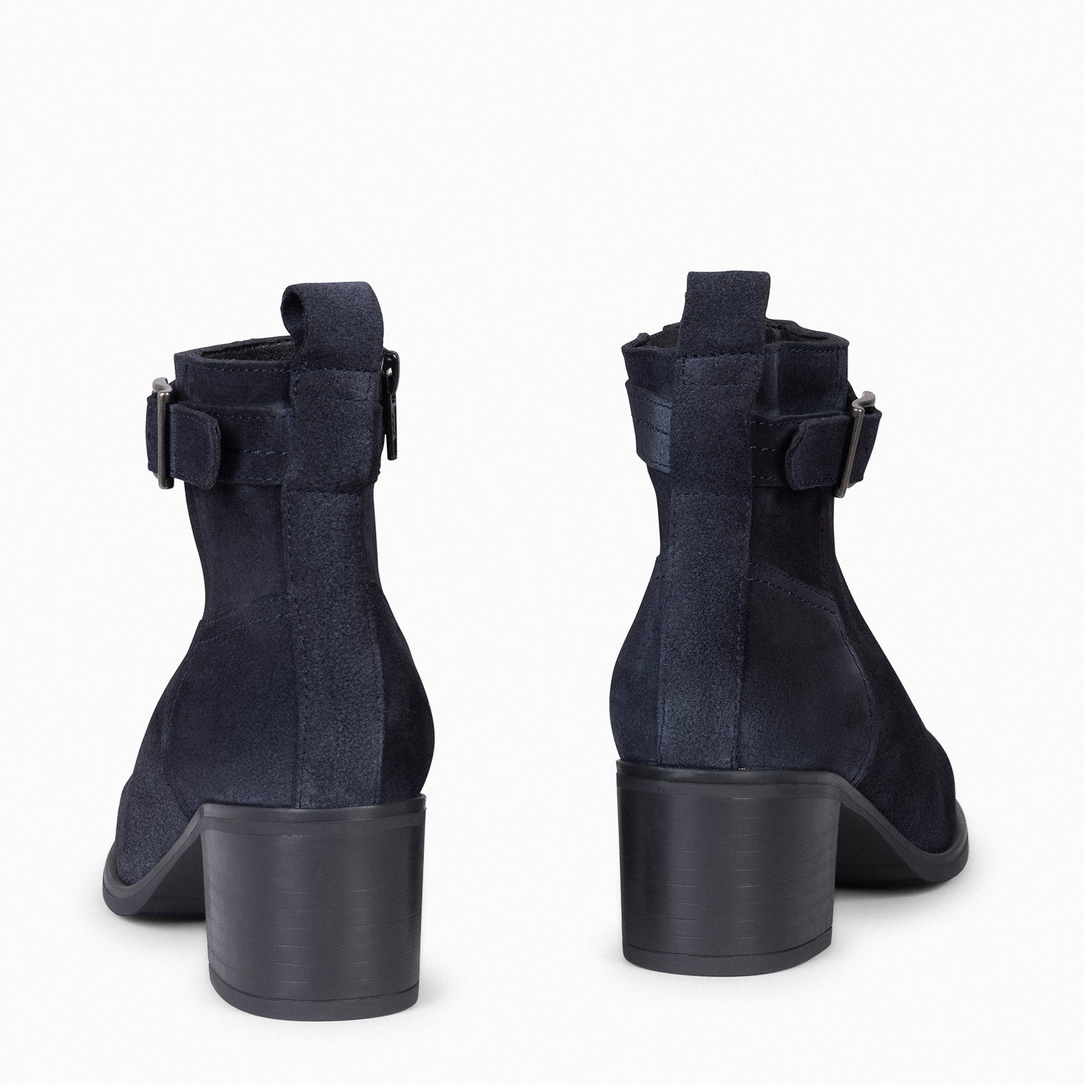 SEATTLE - Botines serraje mujer en color MARINO