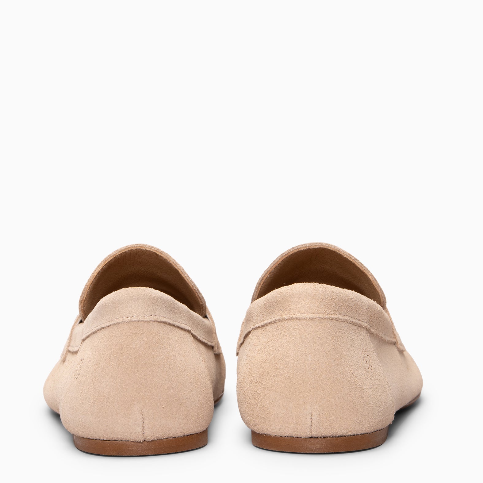 TIERRA - Mocasines de ante Baresoft BEIGE