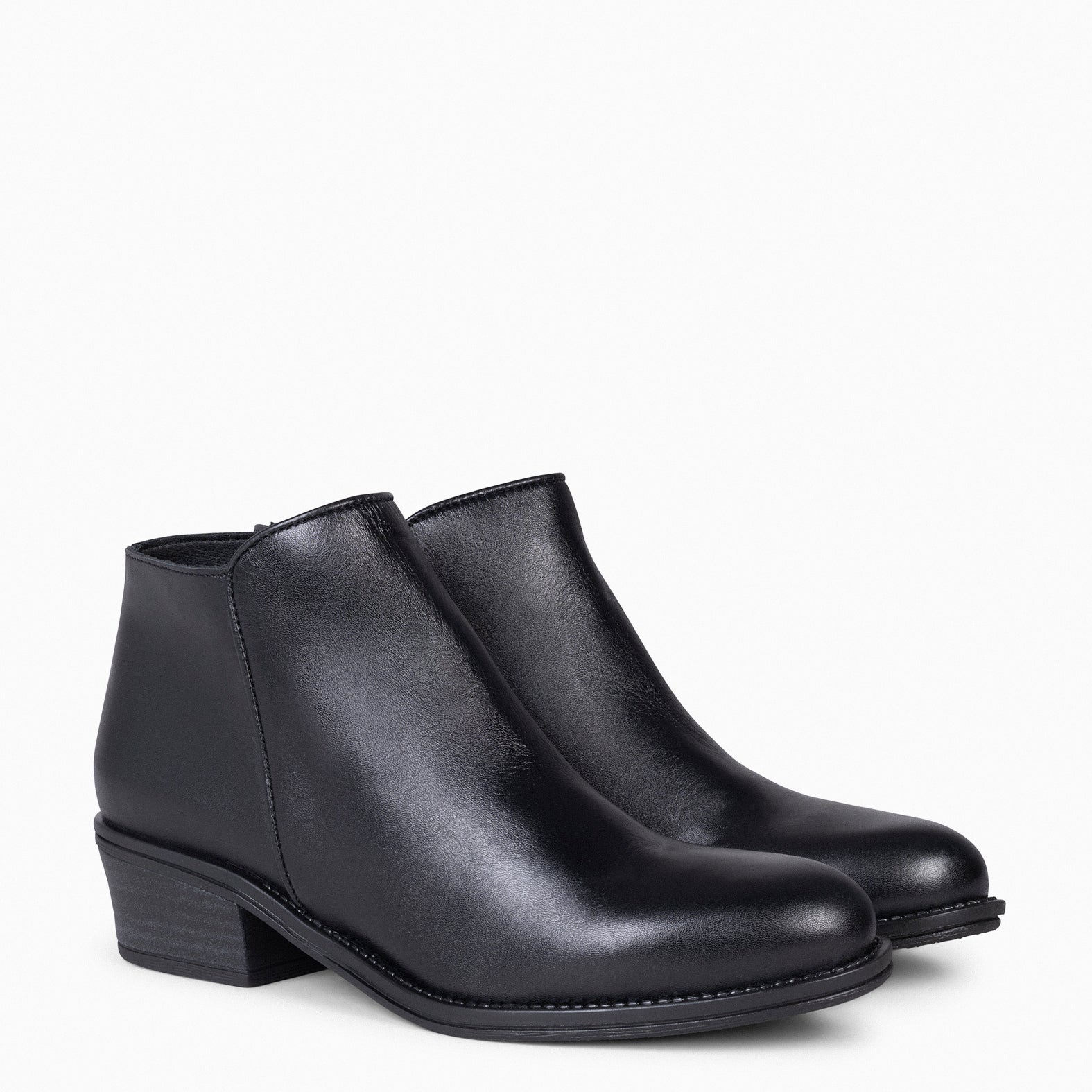 Botin negro mujer vestir new arrivals