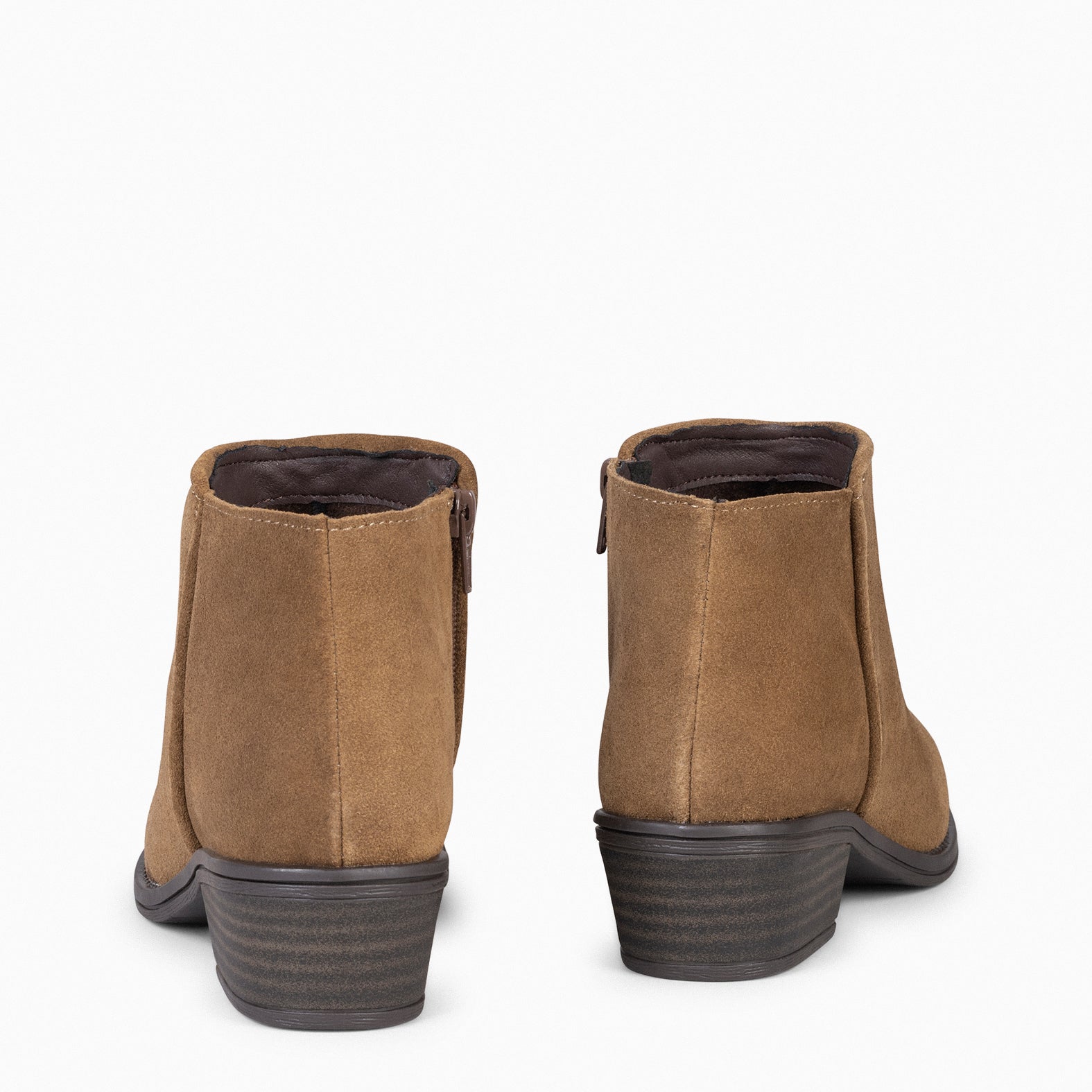 BALTIMOR - CAMEL water-repellent booties