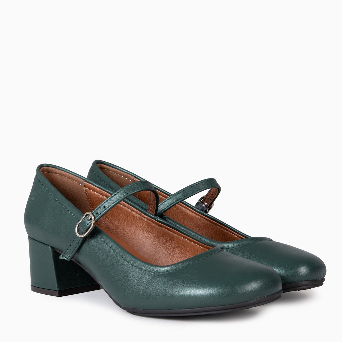 ROSALIA - Mercedita de tacón ancho VERDE