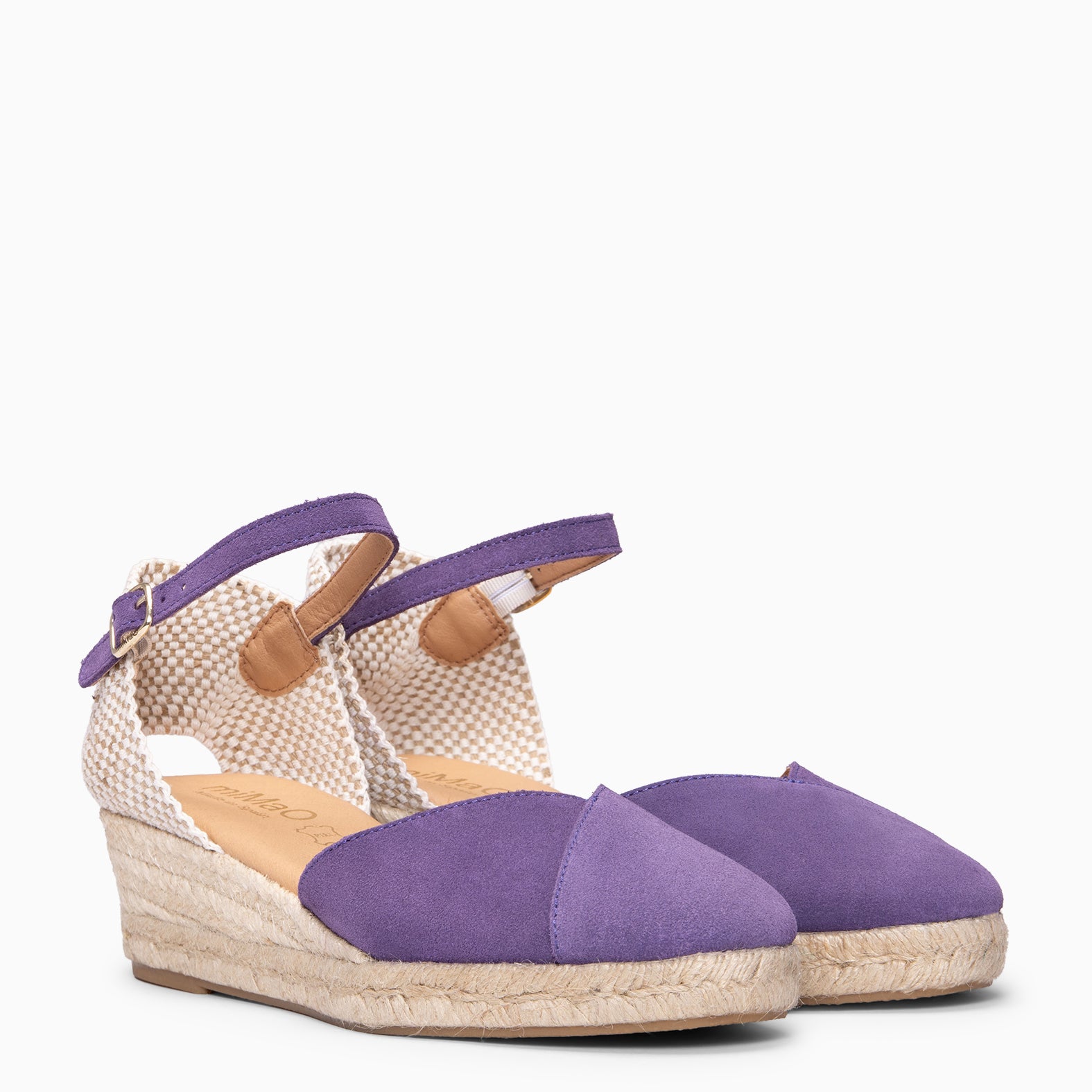 ICA - Cuñas de esparto bajas MORADO