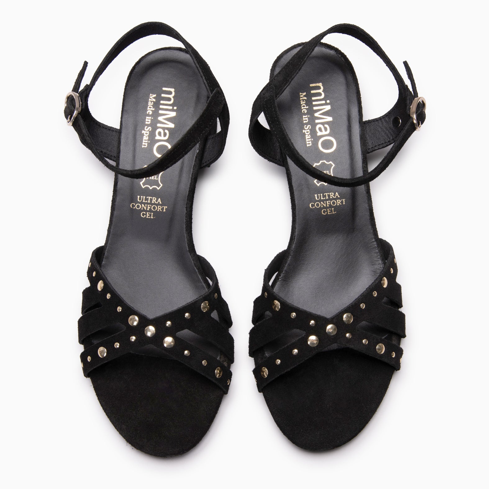 DAISY - Sandalias de tacón medio NEGRO