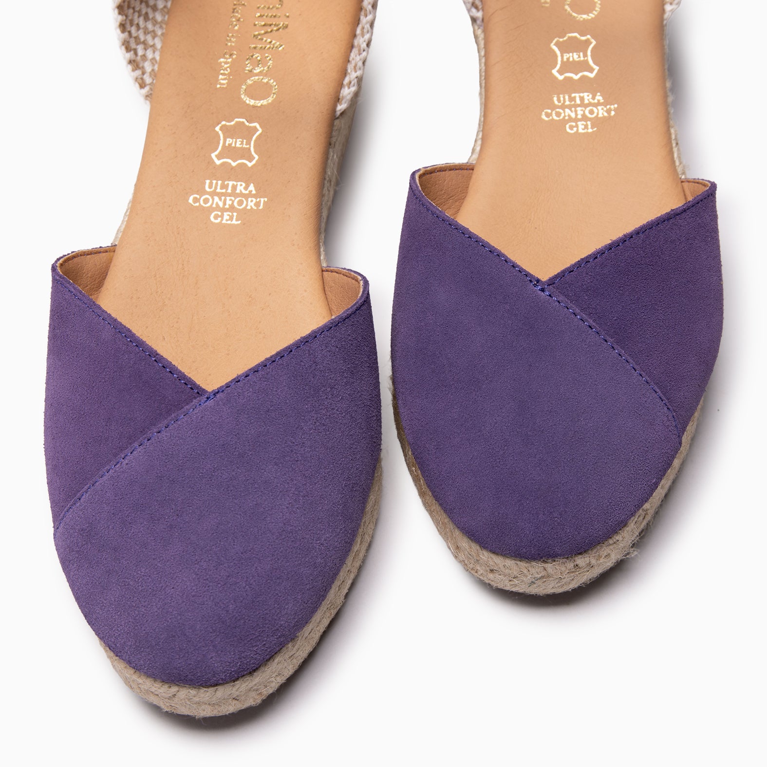ICA - Espadrilles à petit talon VIOLET