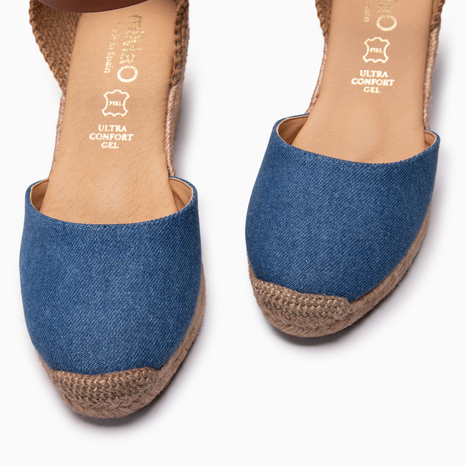 ALTEA - Cuñas de esparto bajas VAQUERO