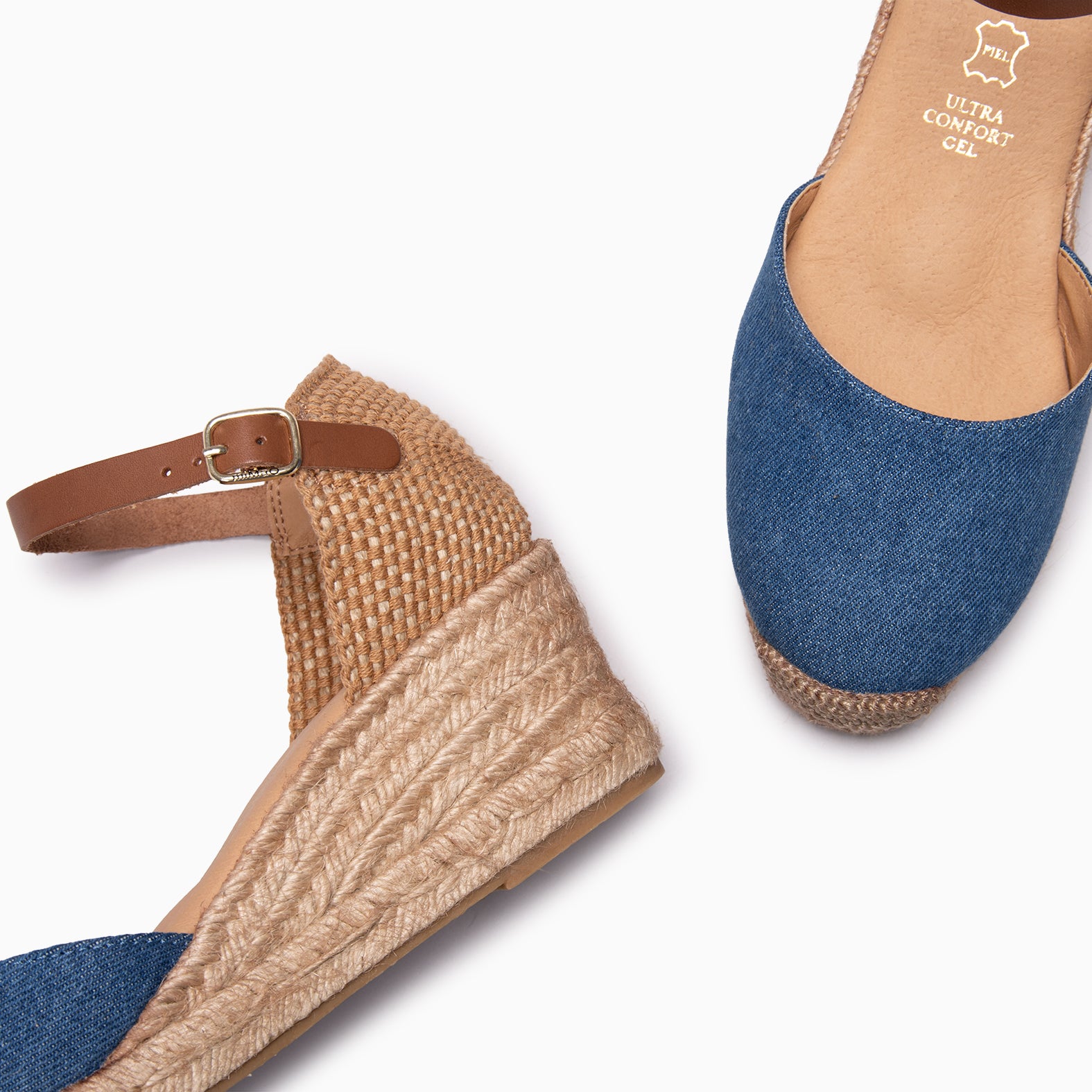 ALTEA - Cuñas de esparto bajas VAQUERO