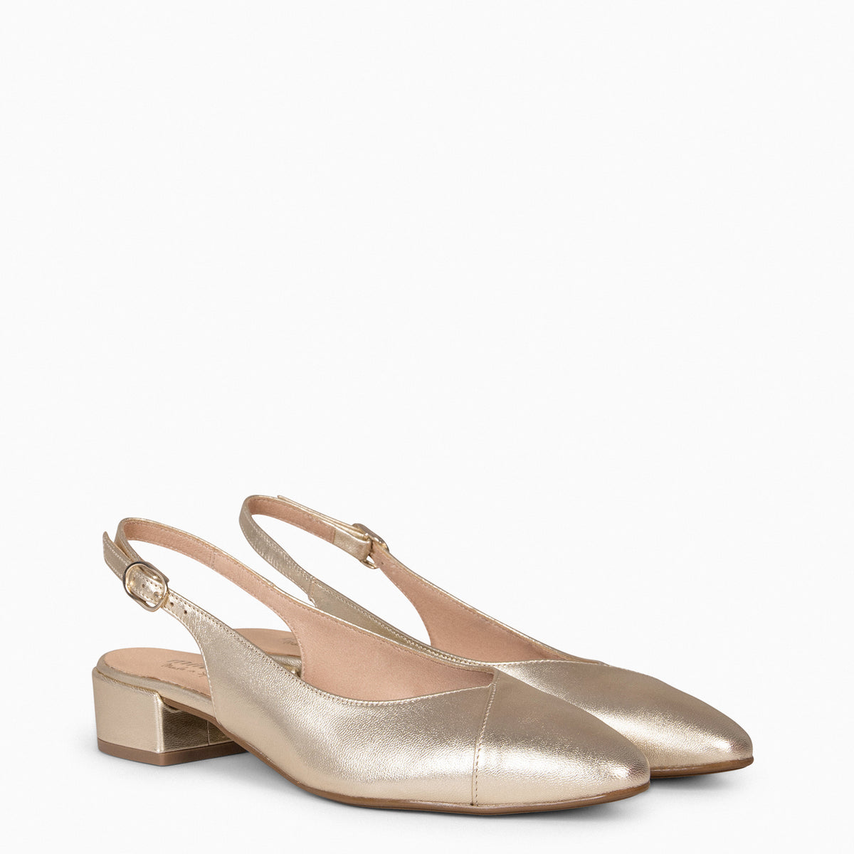 MARTINA - GOLD SLING-BACK
