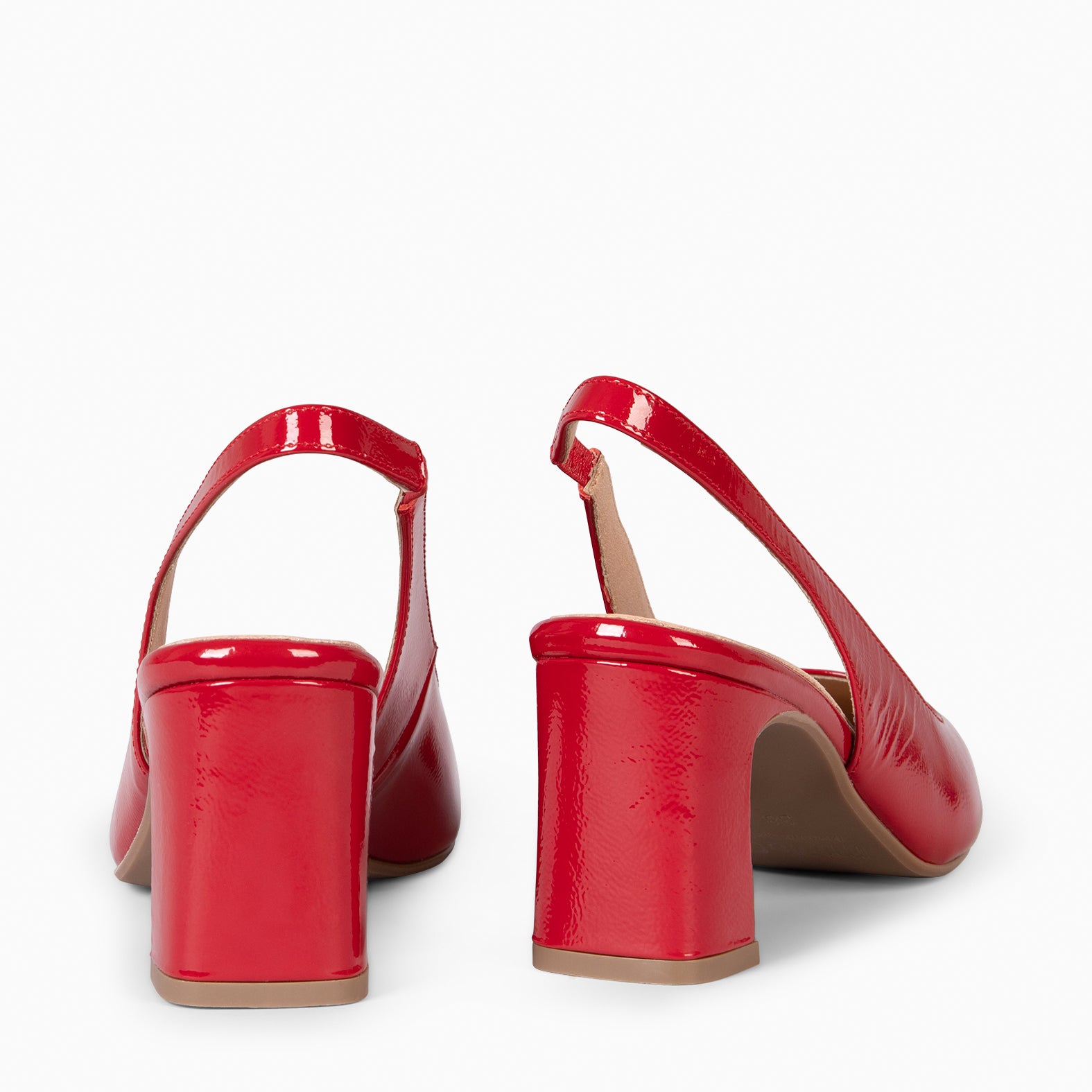 MIRIAM - RED SLING-BACK SHOE