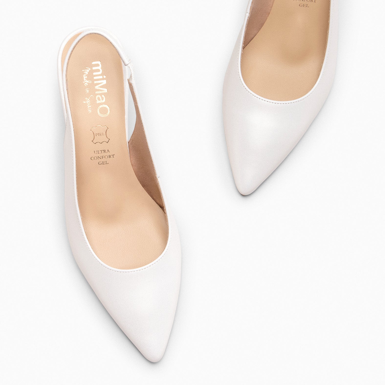 MIRIAM - PEARL BRIDE SLING-BACK SHOE