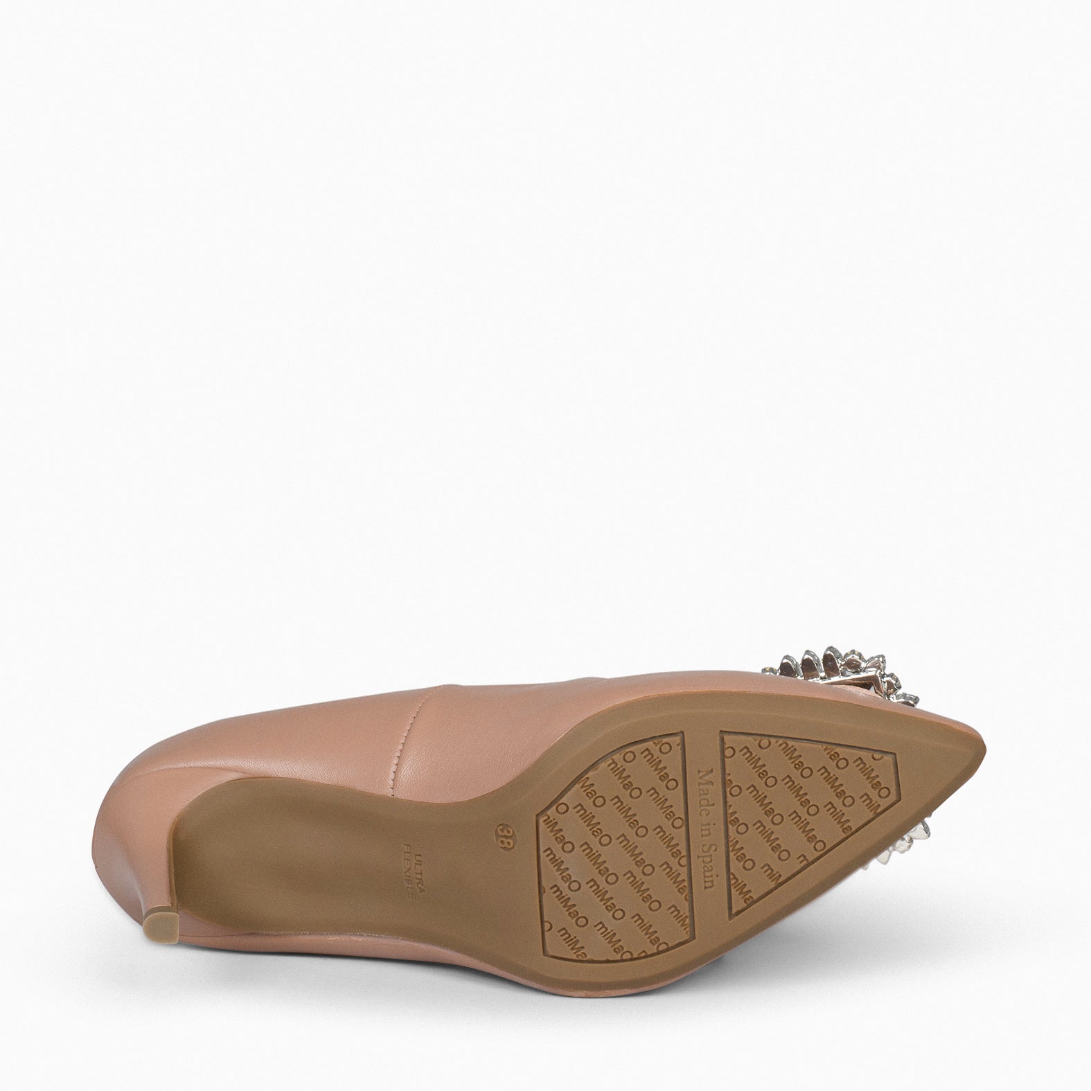 ELLA – MAKE-UP stiletto heels with brooch