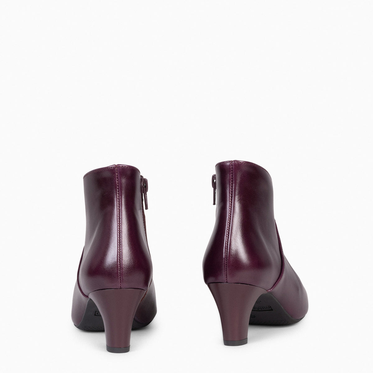 LADY – BURGUNDY Women nappa booties