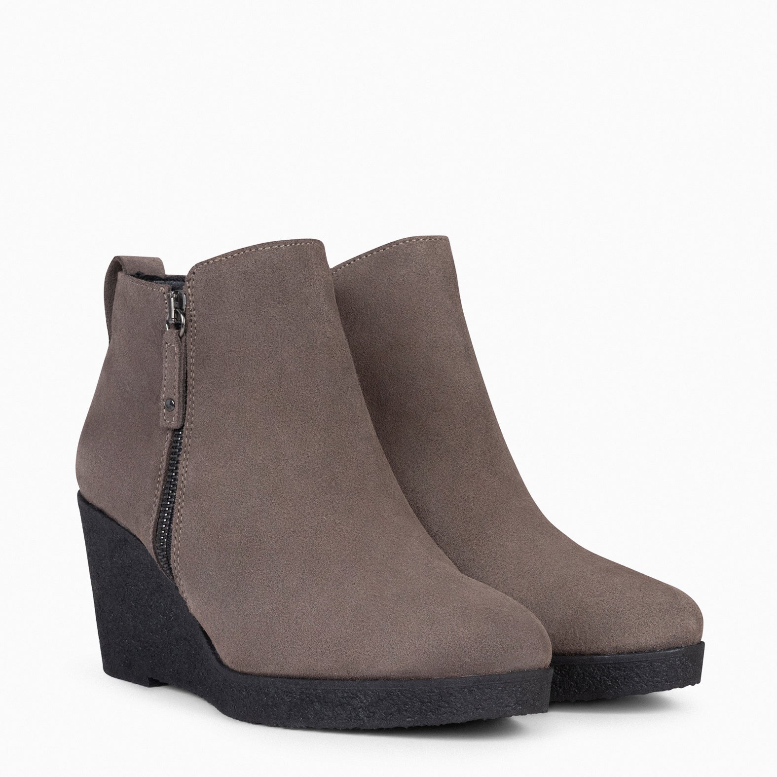 Womens low wedge booties sale